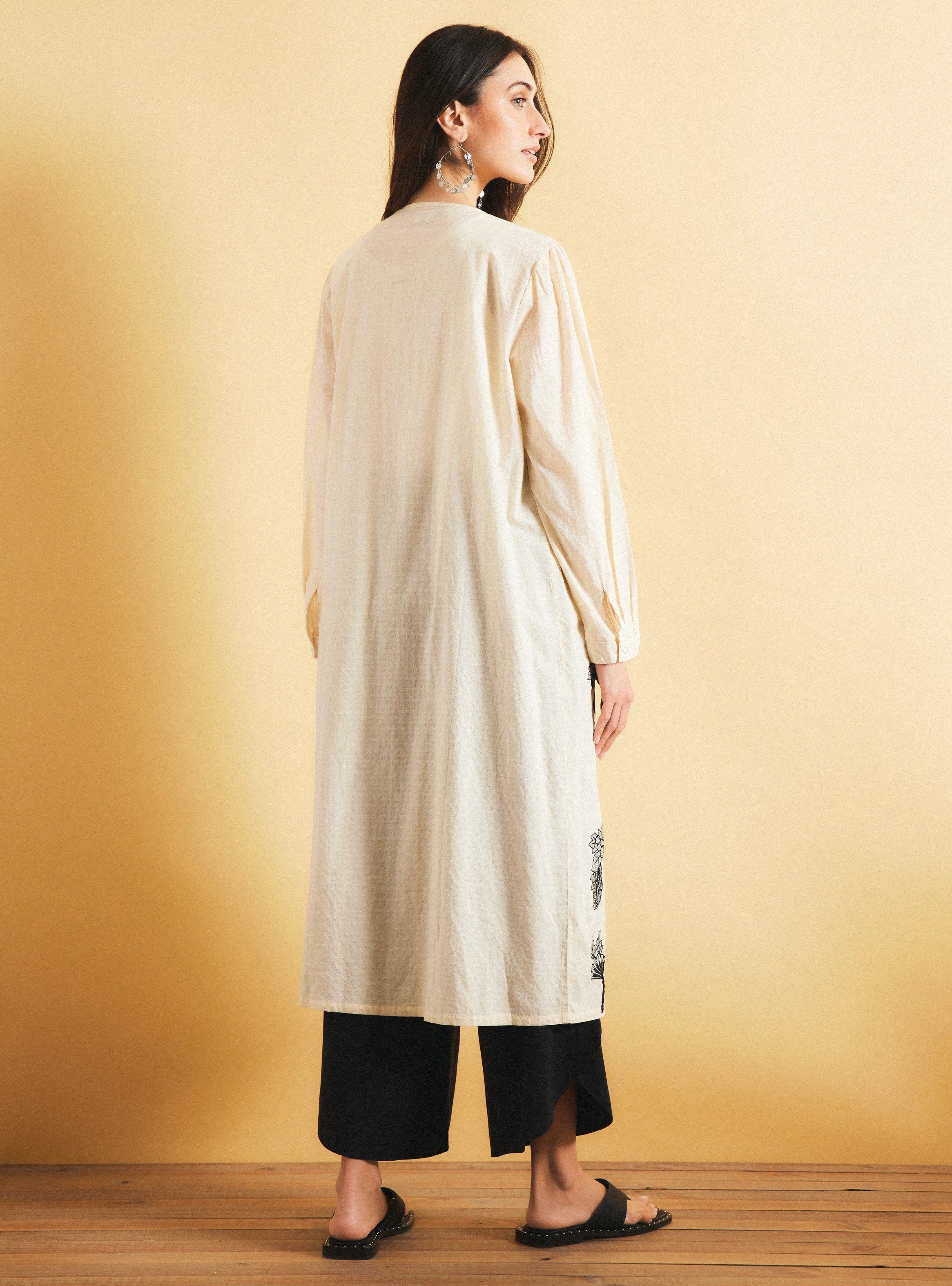 Blusa Kimono con Bordado-5
