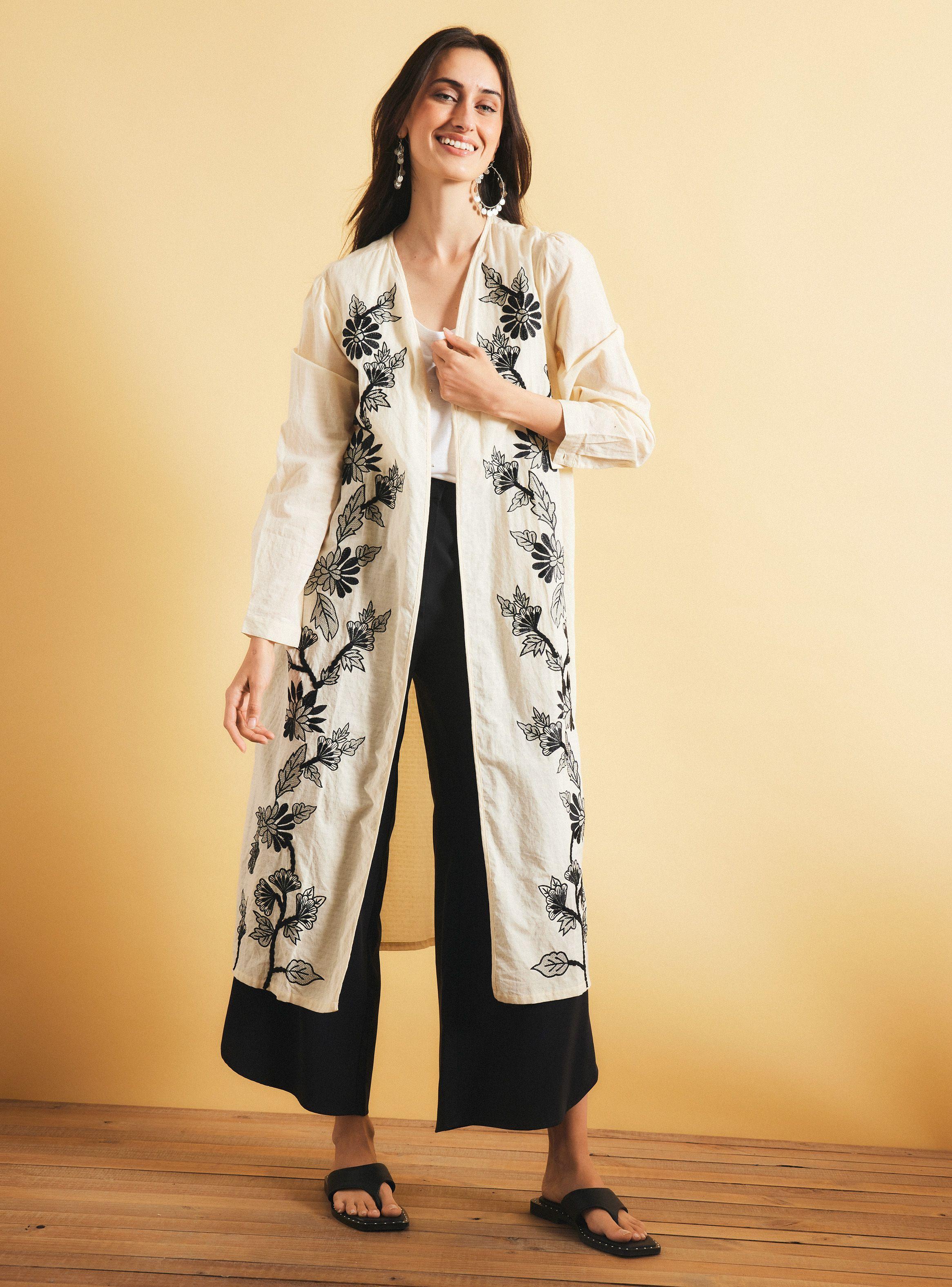 Blusa Kimono con Bordado-4