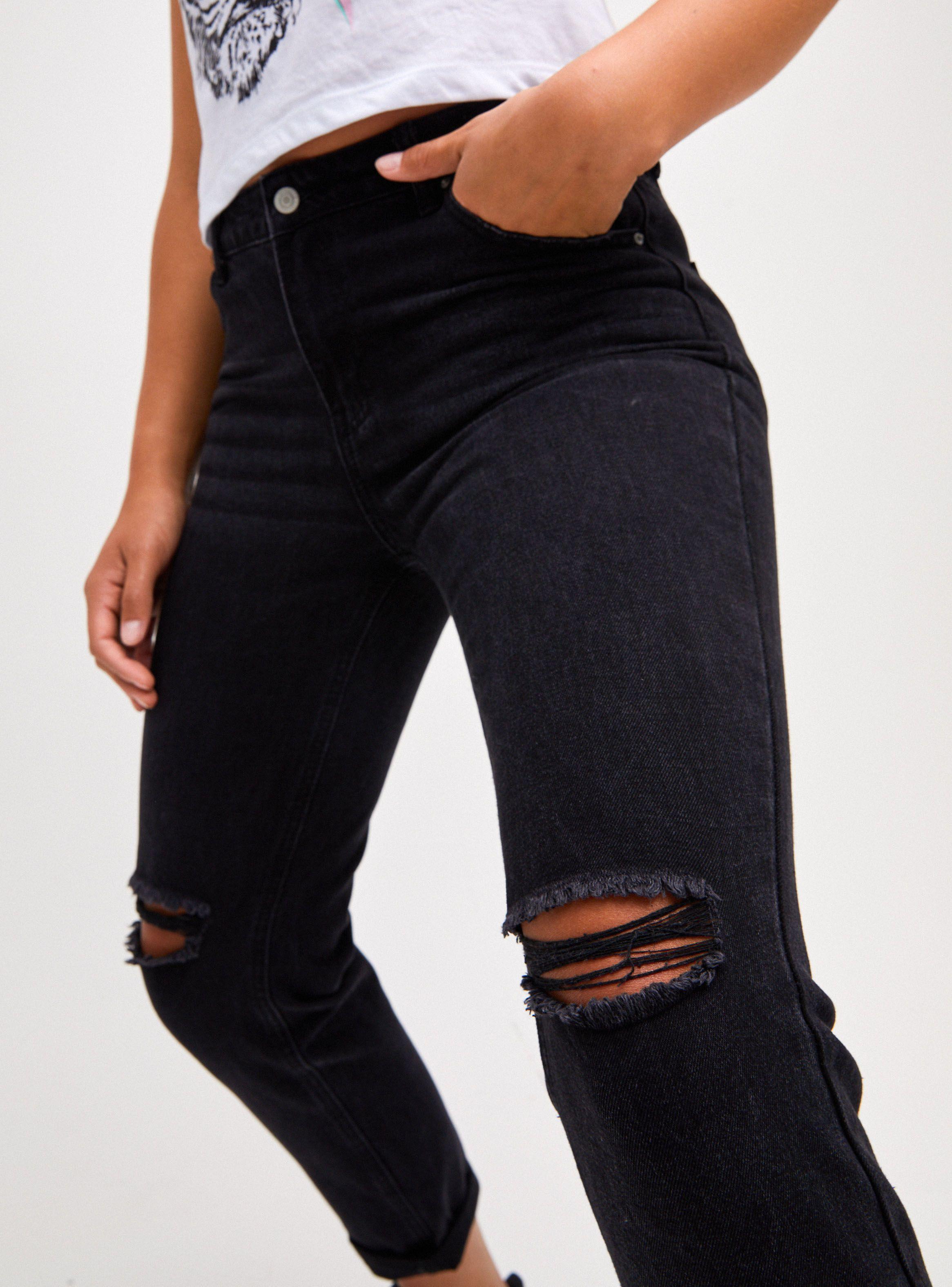 Jeans Boyfriend Roturas Rodillas-2