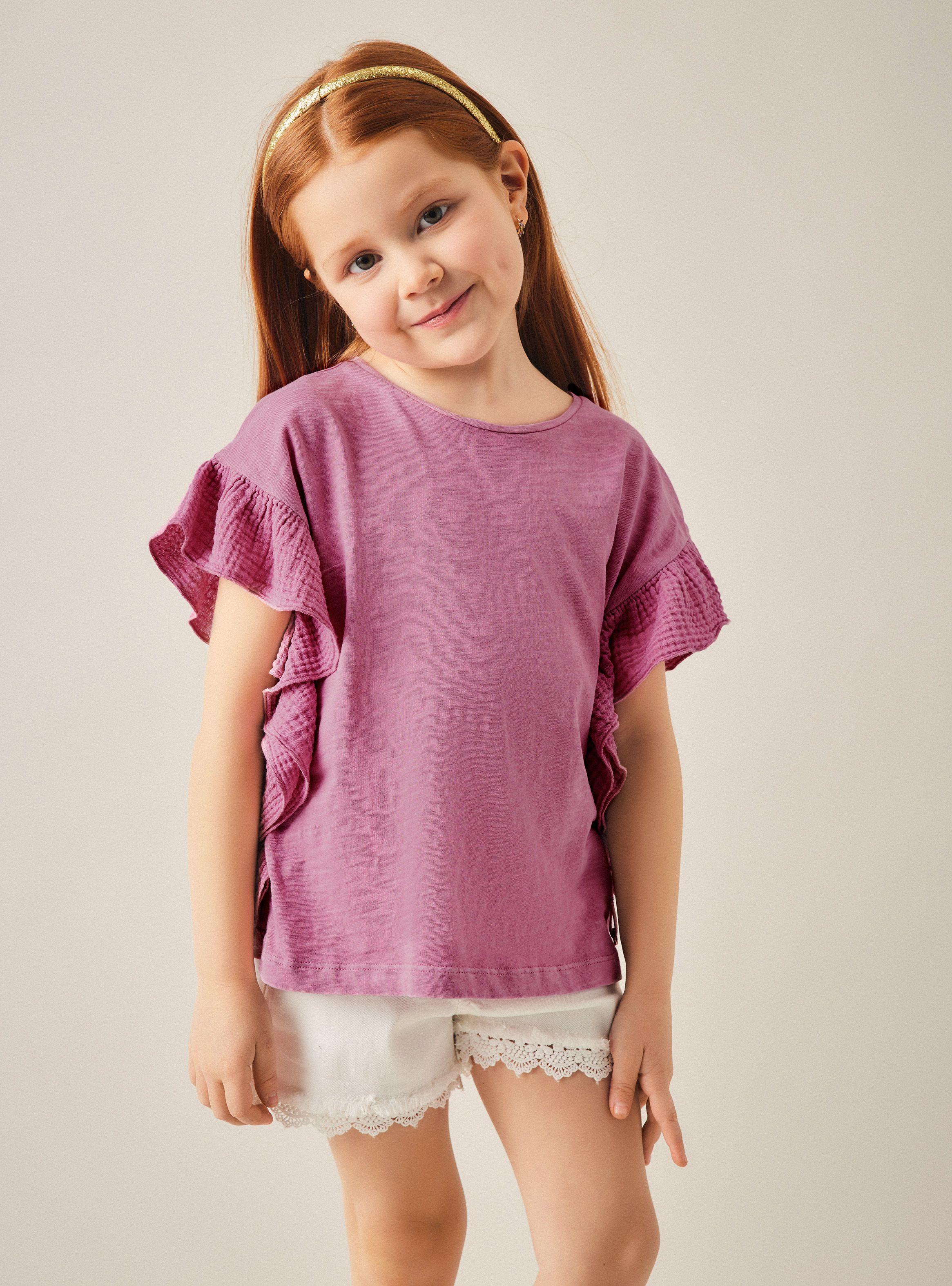 Polera Mangas con Vuelo Muselina-0