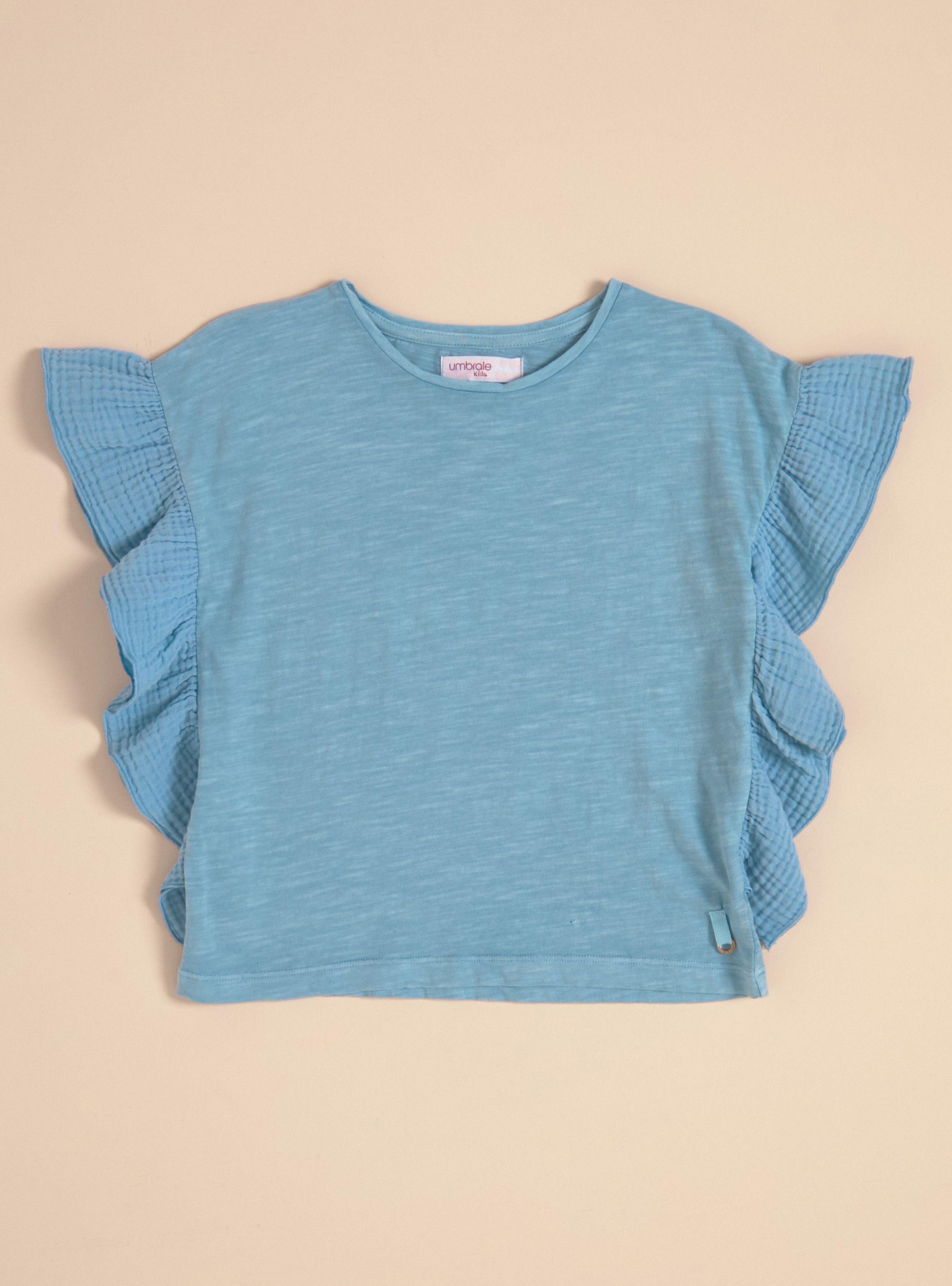 Polera Mangas con Vuelo Muselina-2