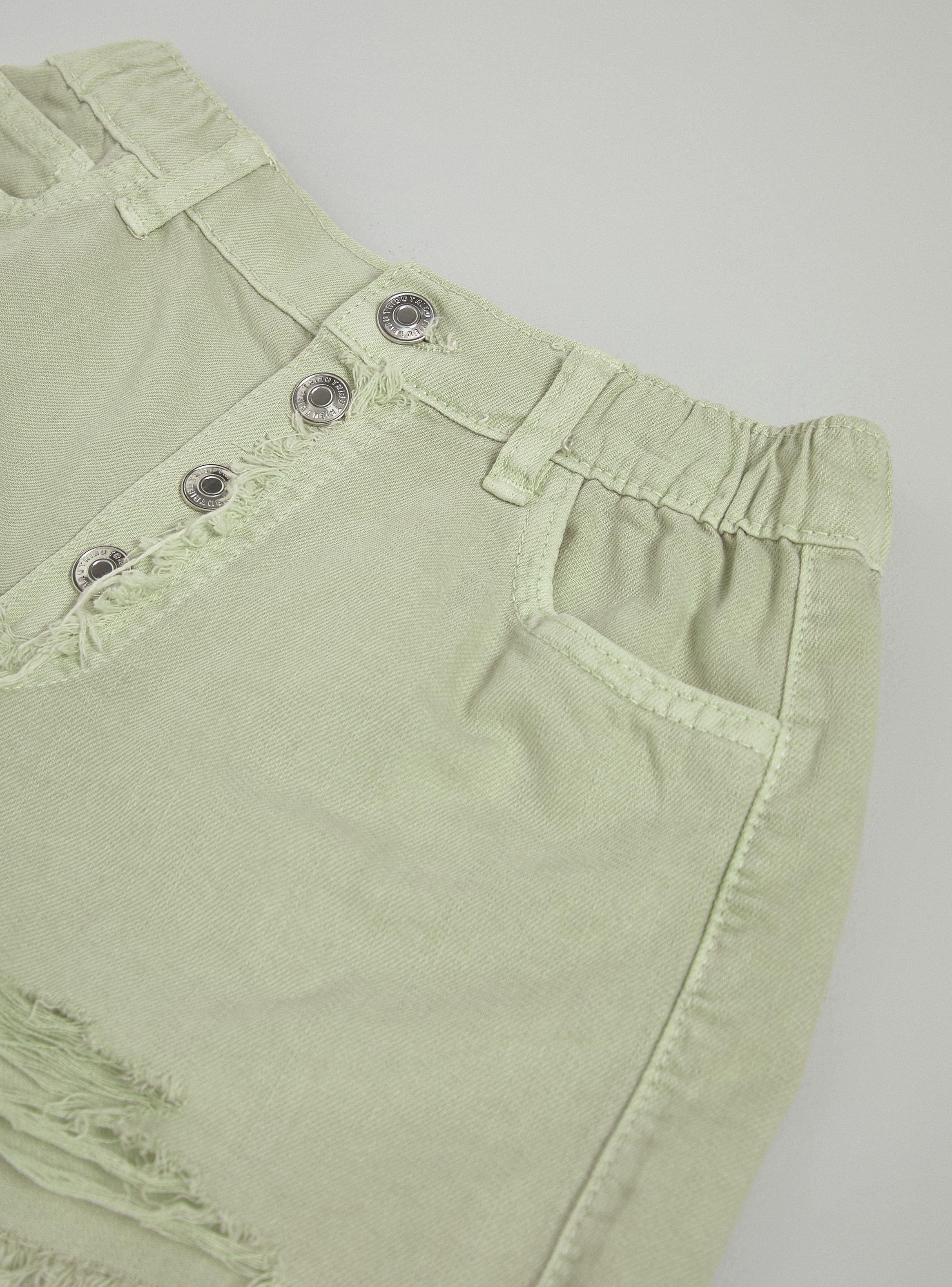 Short Botones Twill Color-2