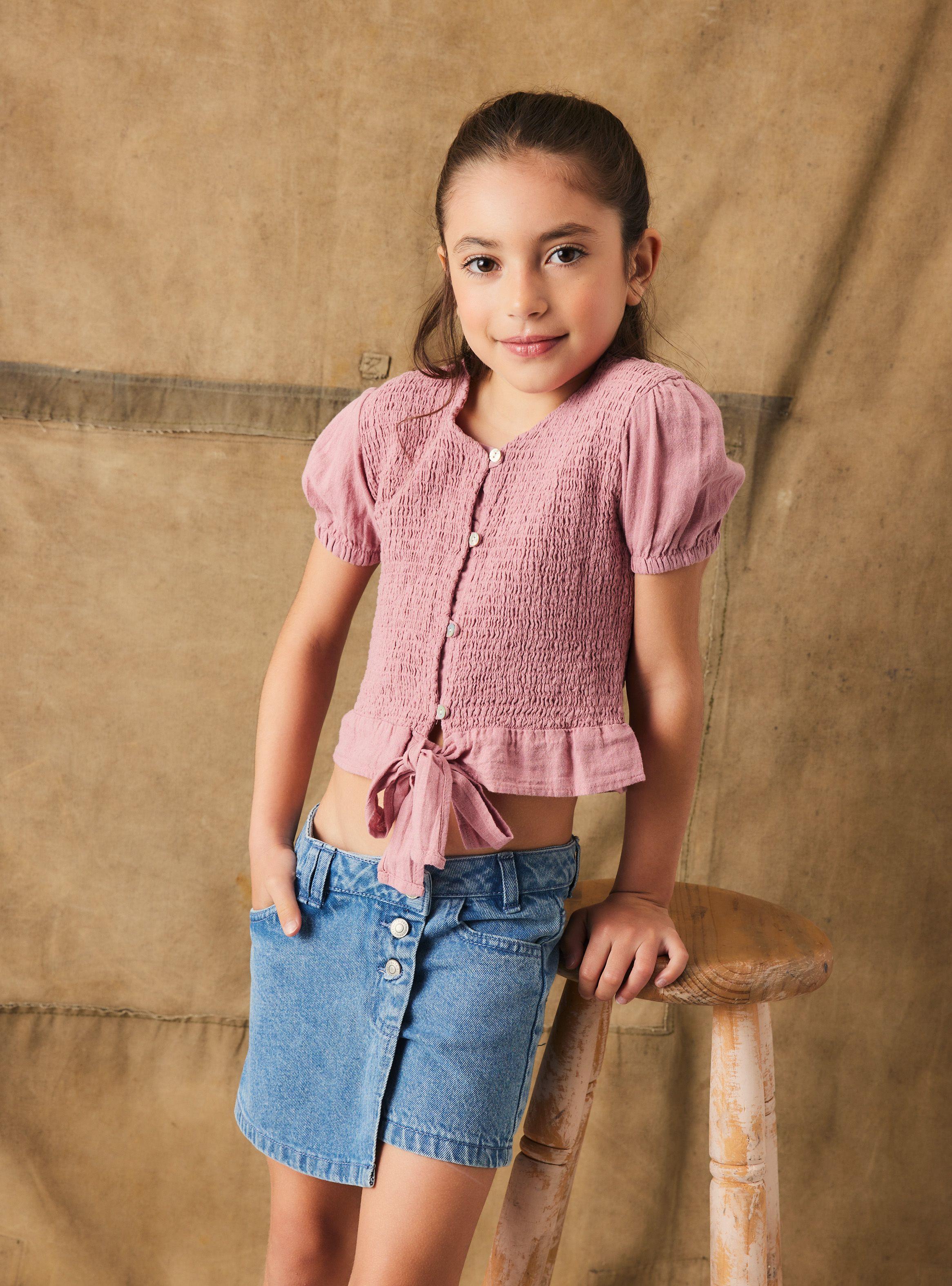 Blusa Lino Panal Lazo-0