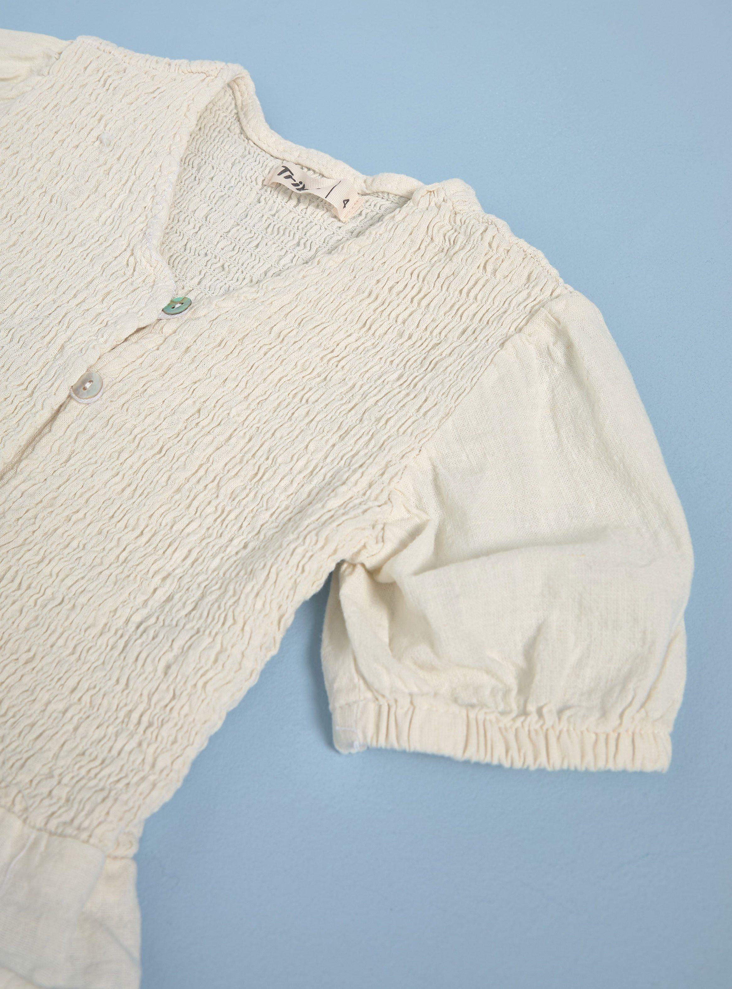 Blusa Lino Panal Lazo-2