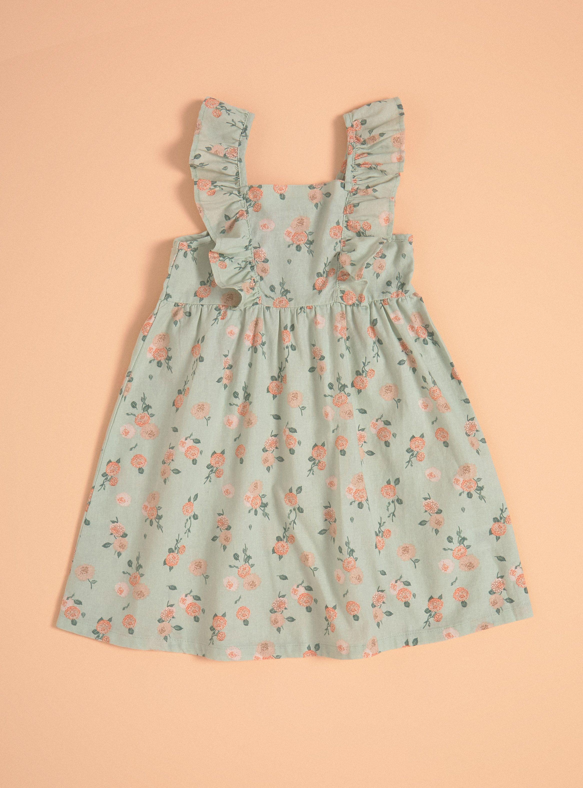 Vestido Estampado Lino Vuelos-2