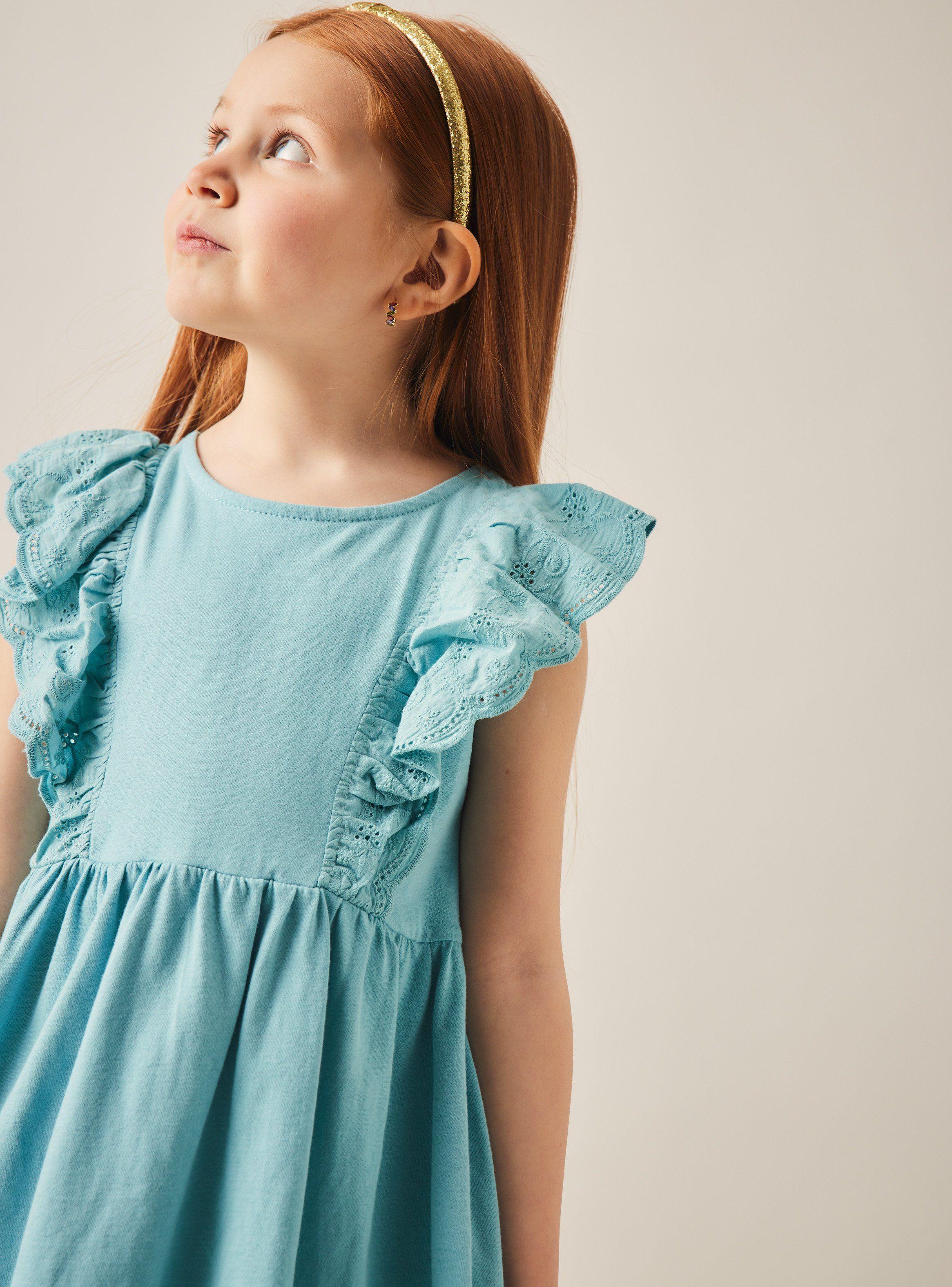 Vestido Liso Vuelos Broderie-1