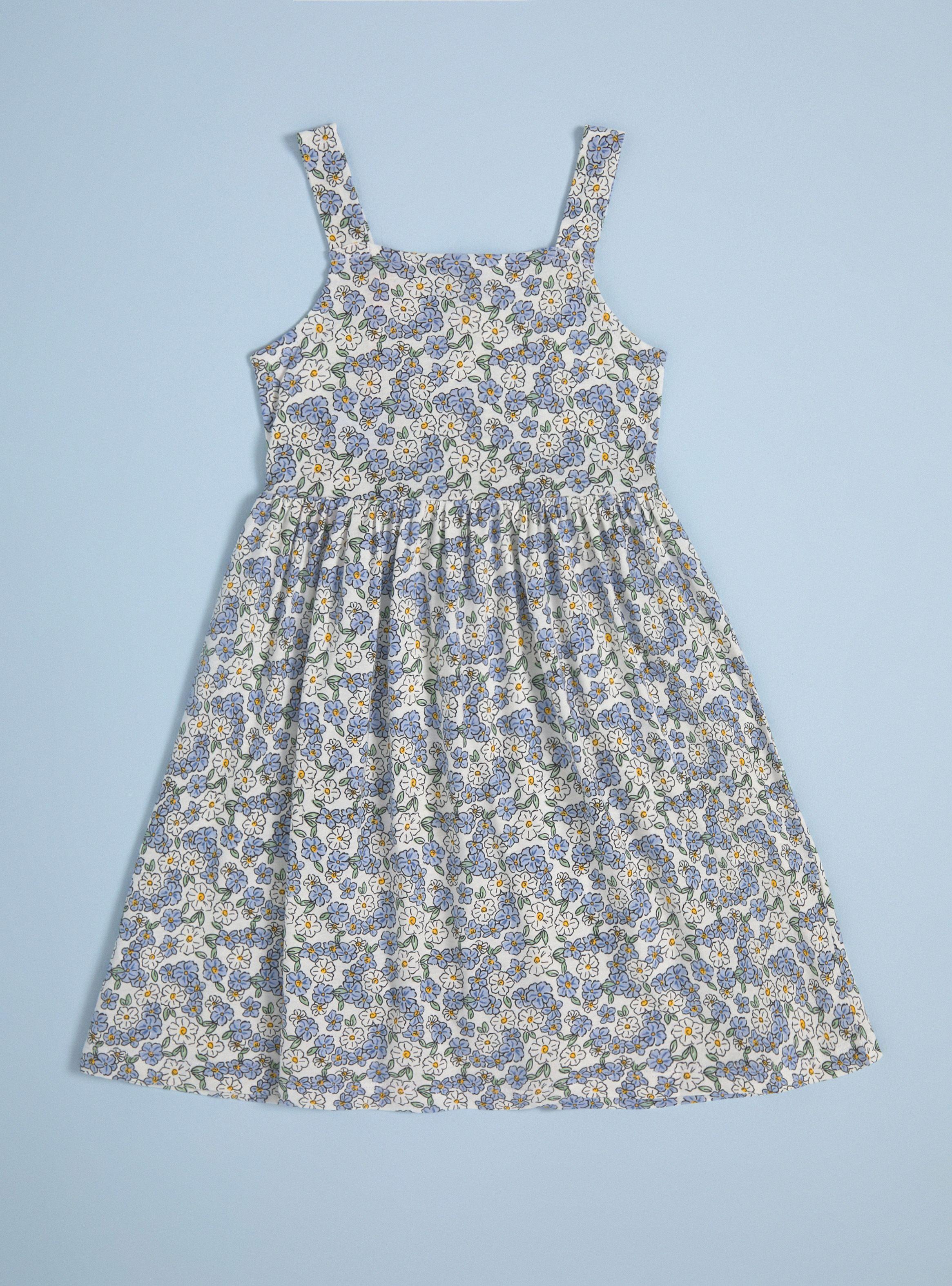 Vestido Estampado Botones-3