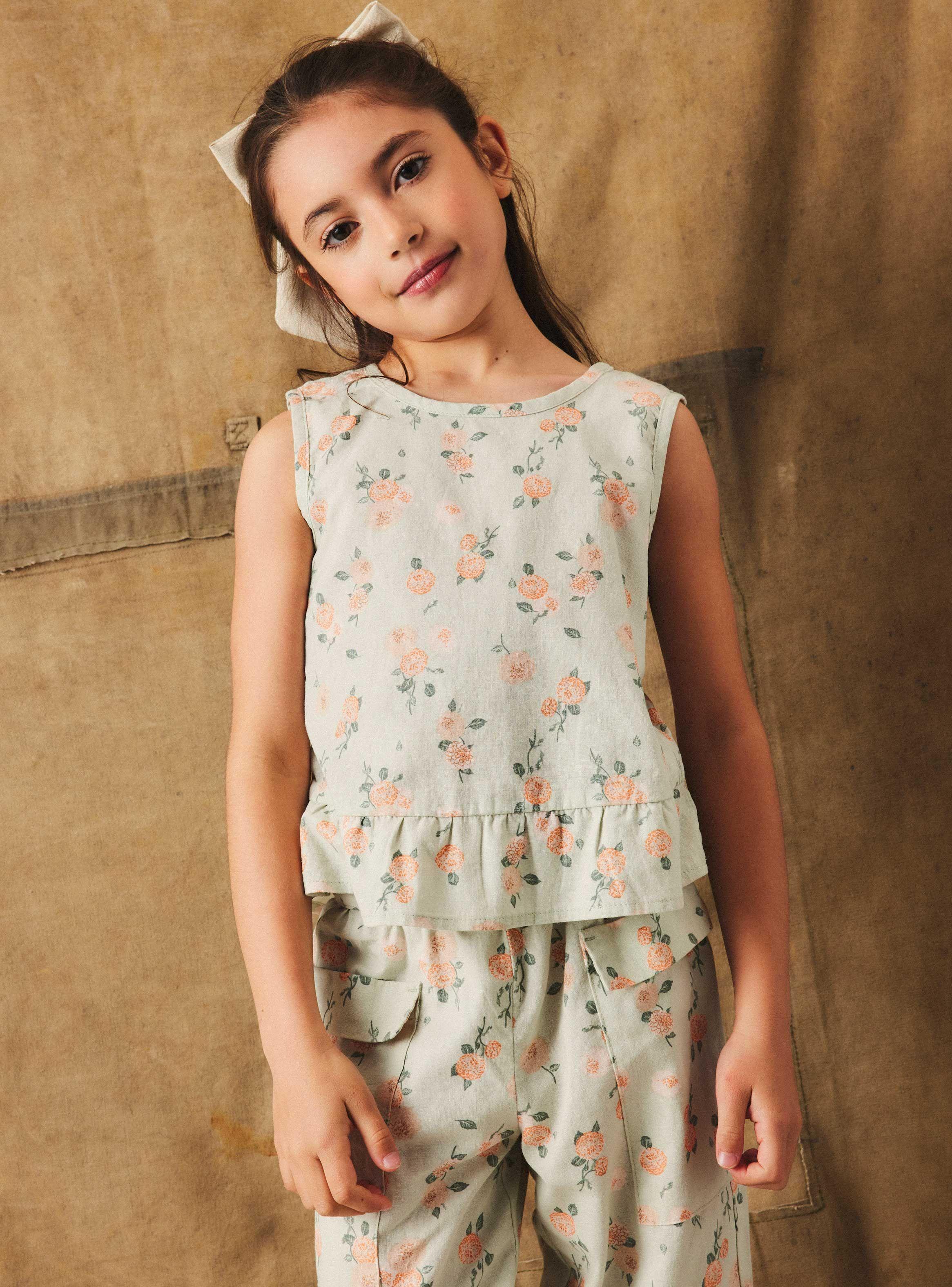 Blusa Lino Lisa Botones-0