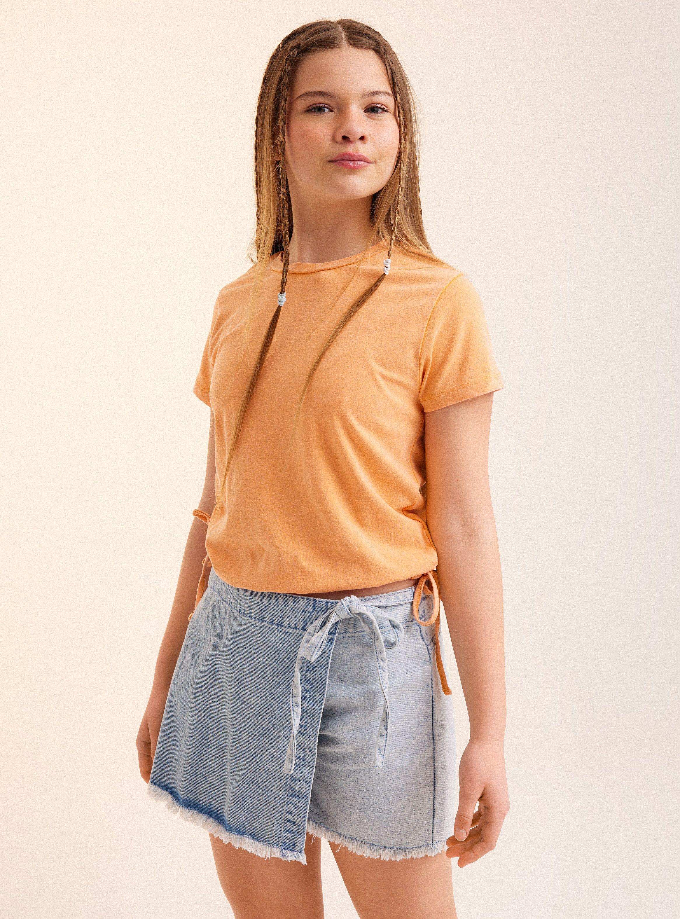 Polera Modelo Lavado Acid Wash-0