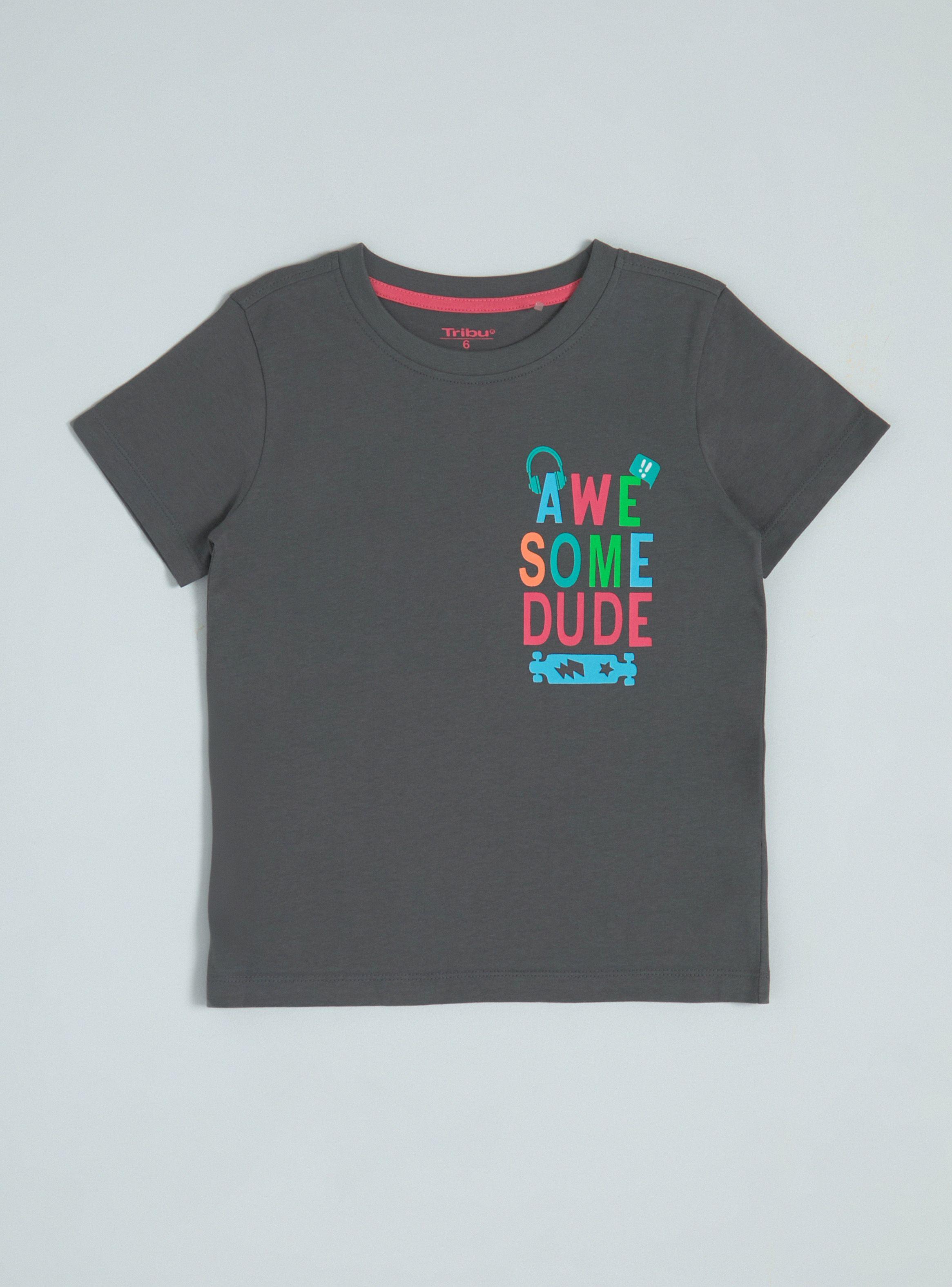 Polera Básica Liviana Estampada-2