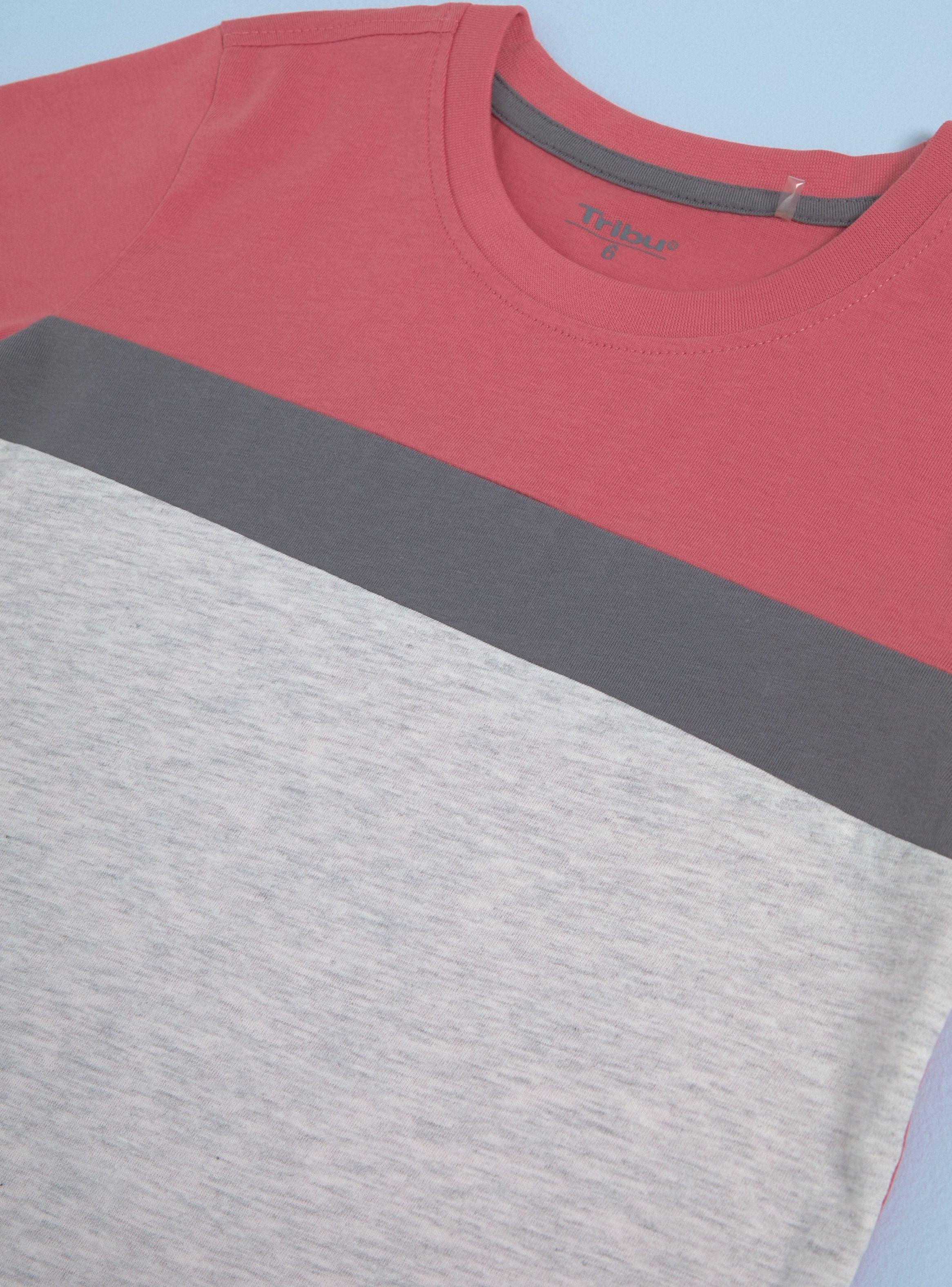 Polera Modelo Color Block-4