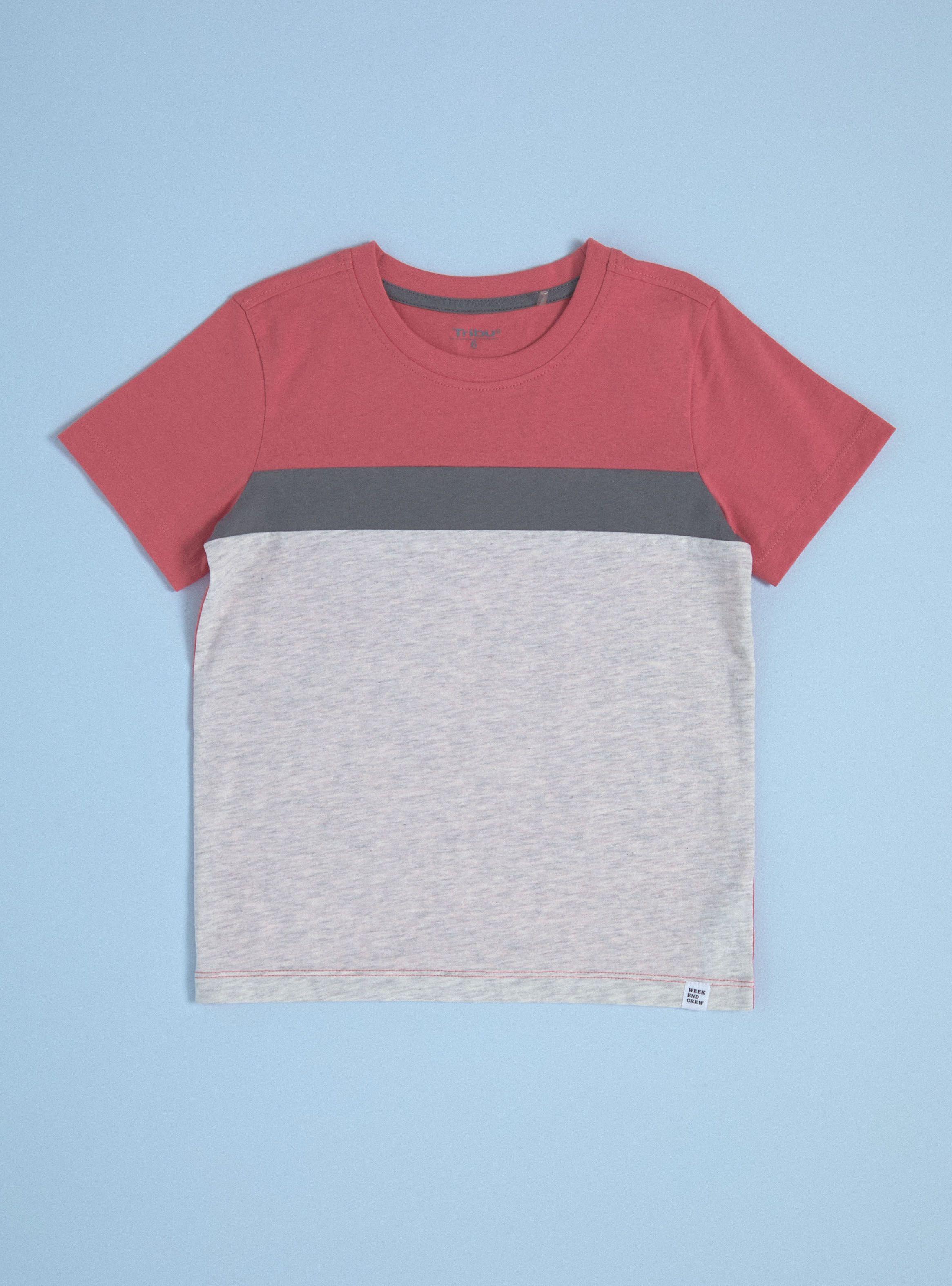 Polera Modelo Color Block-2