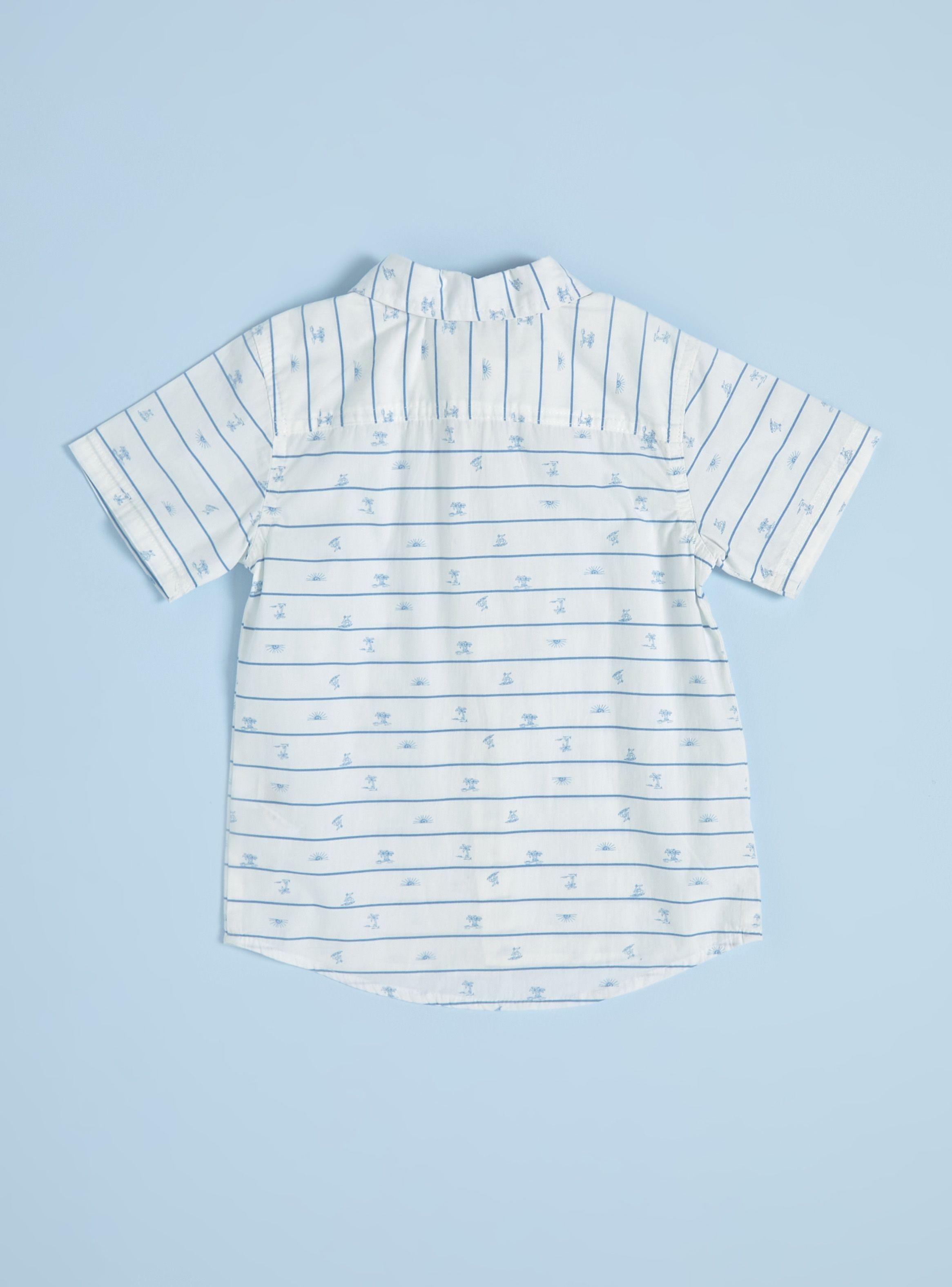 Camisa de Vestir Poplin Mini Print-3