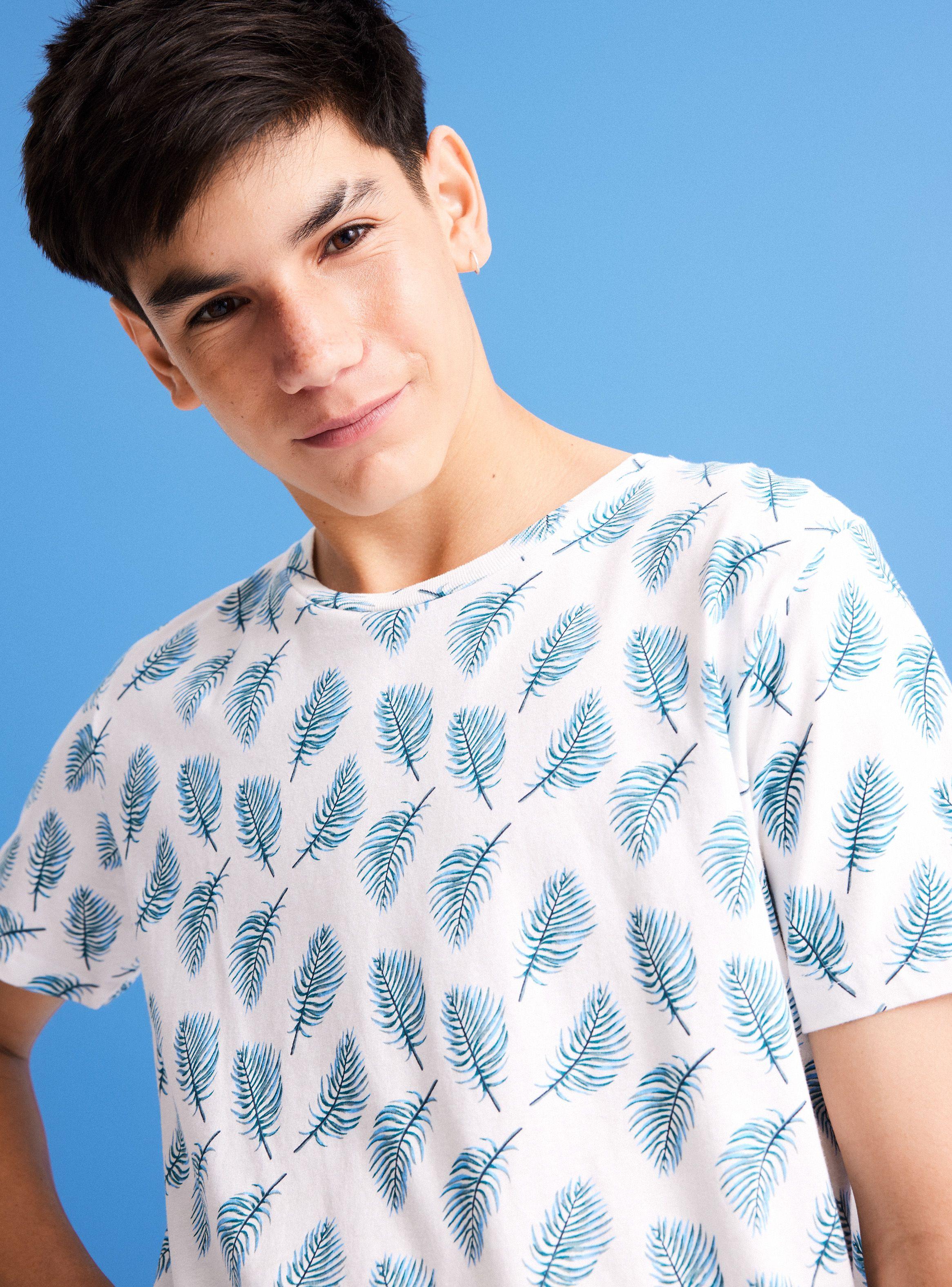 Polera Estampada Tropical-1