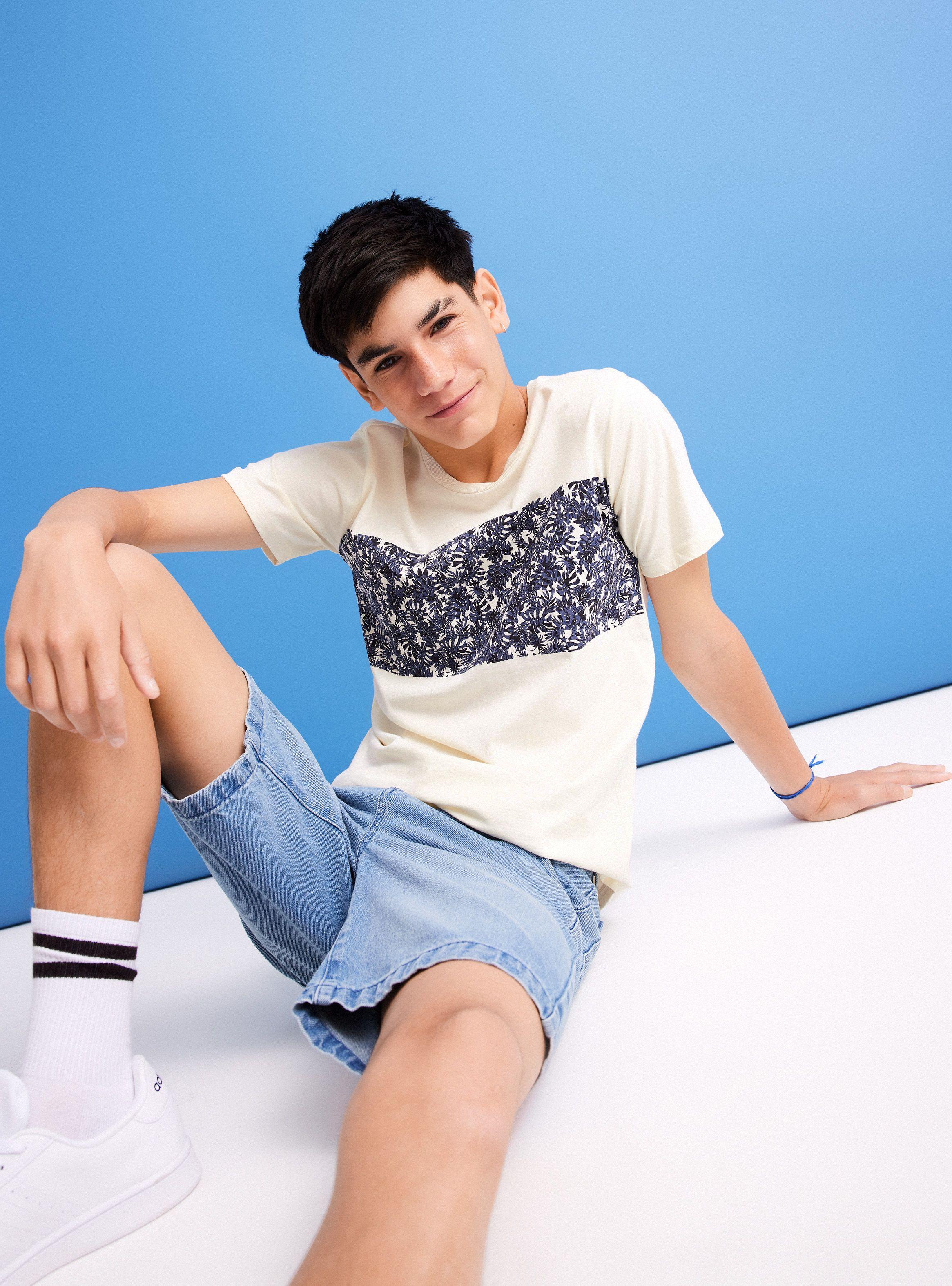 Polera Corte con Diseño-0