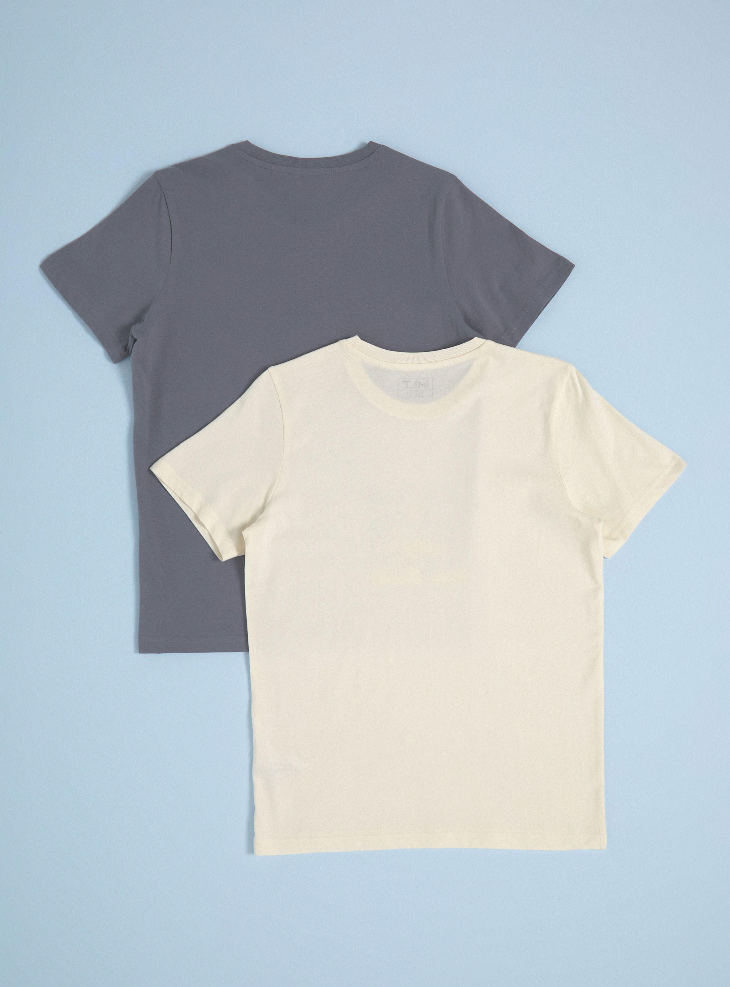 Polera Pack 2 Estampado Frontal-3