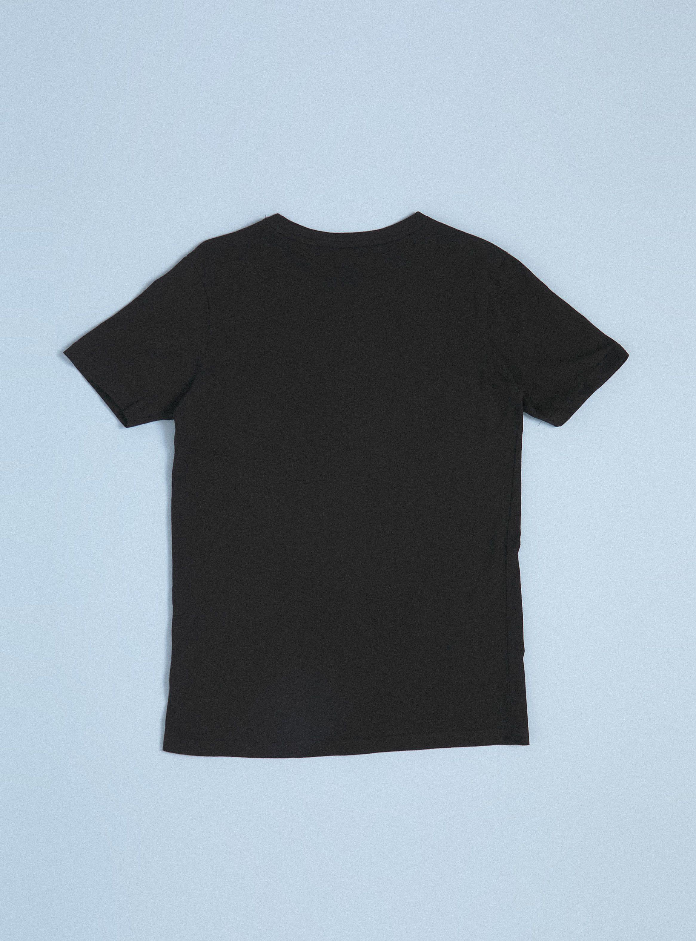 Polera Lavado Garment Dye y Estampado-3