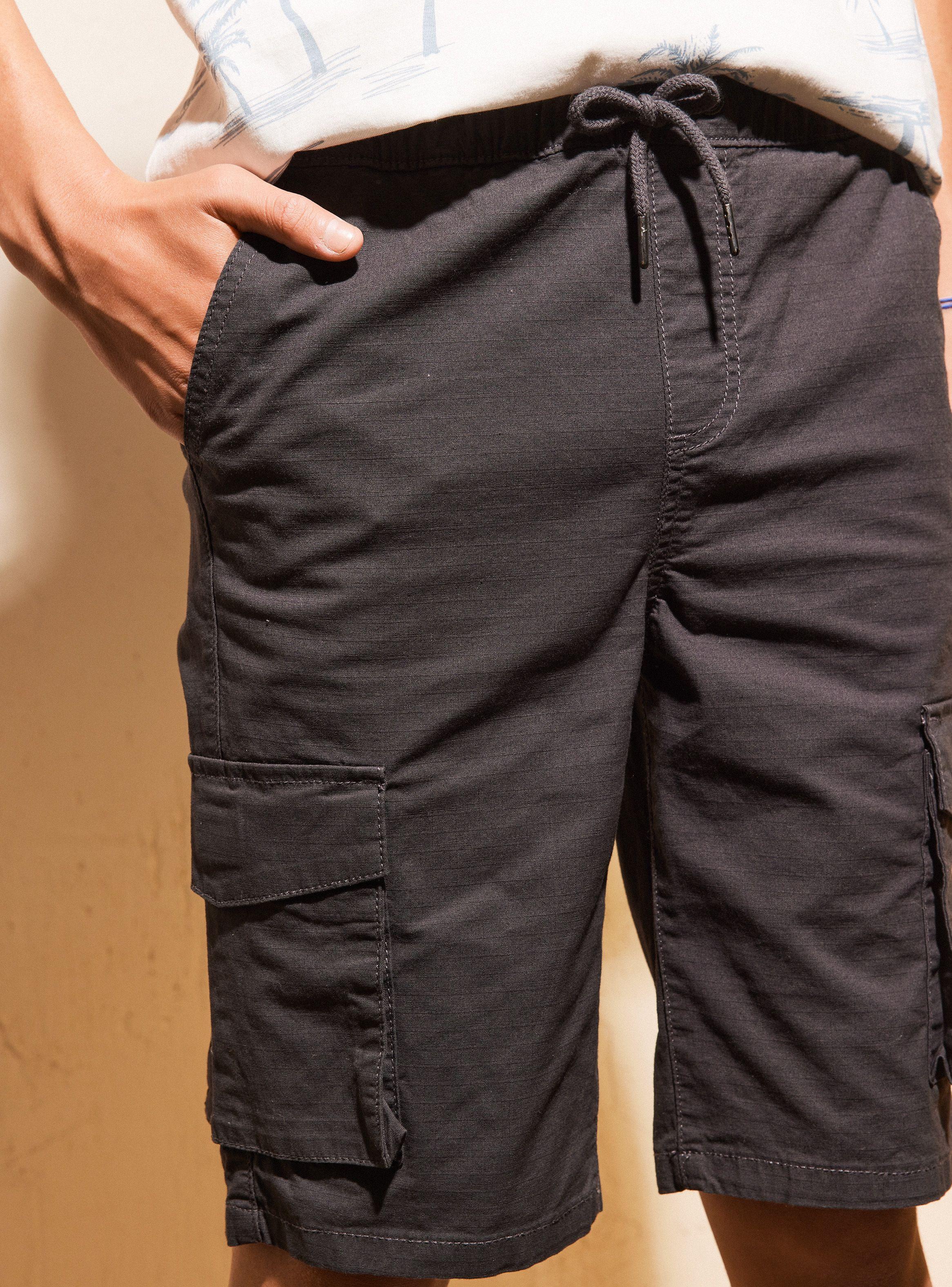 Short Calidad Ripstop Bolsillo Cargo-1