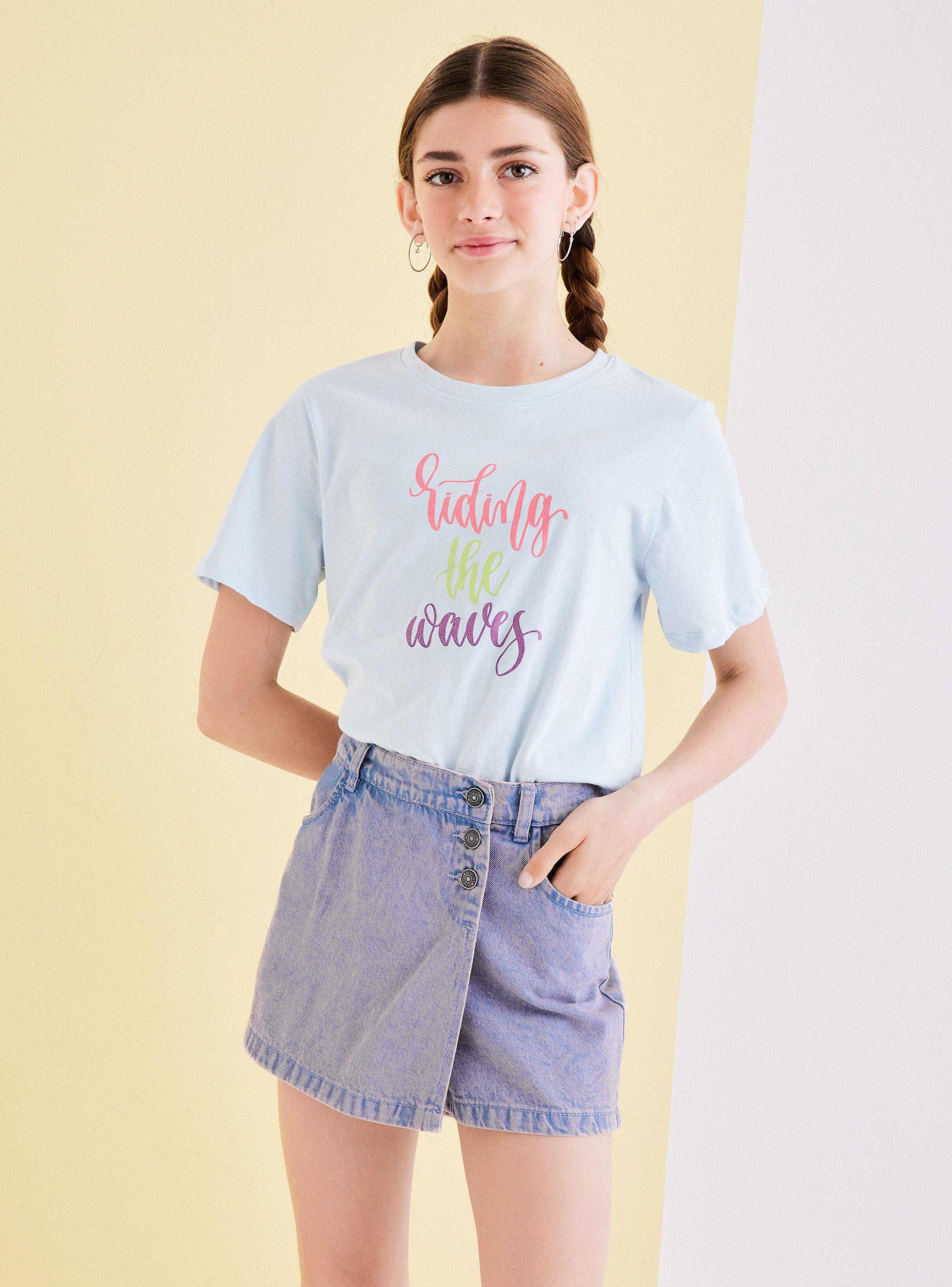 Short/Falda Jeans Procesos-0