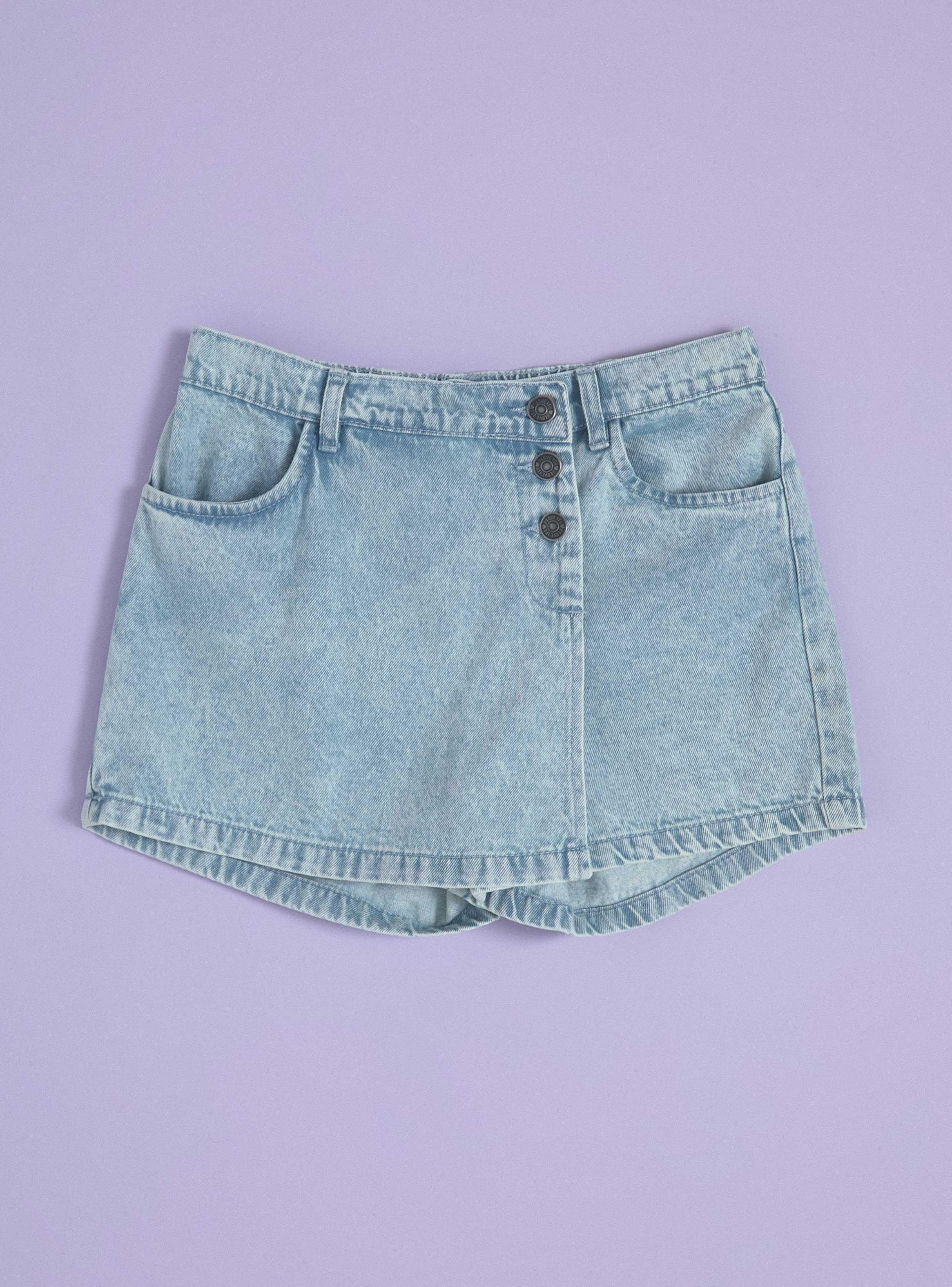 Short/Falda Jeans Procesos-2