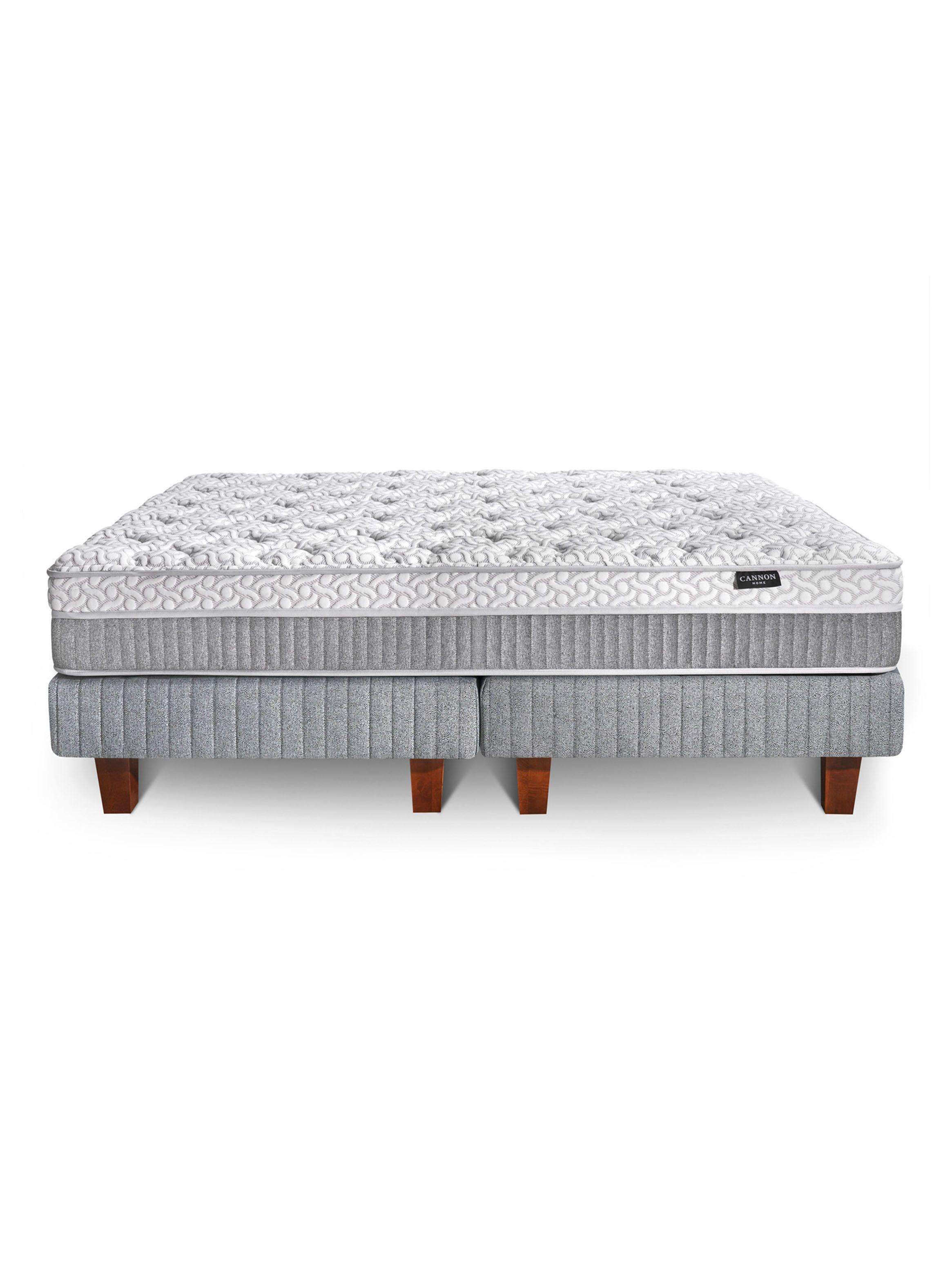 Cama Europea Hybrid Cloud Súper King + Set Almohadas + Cubrecolchón-2