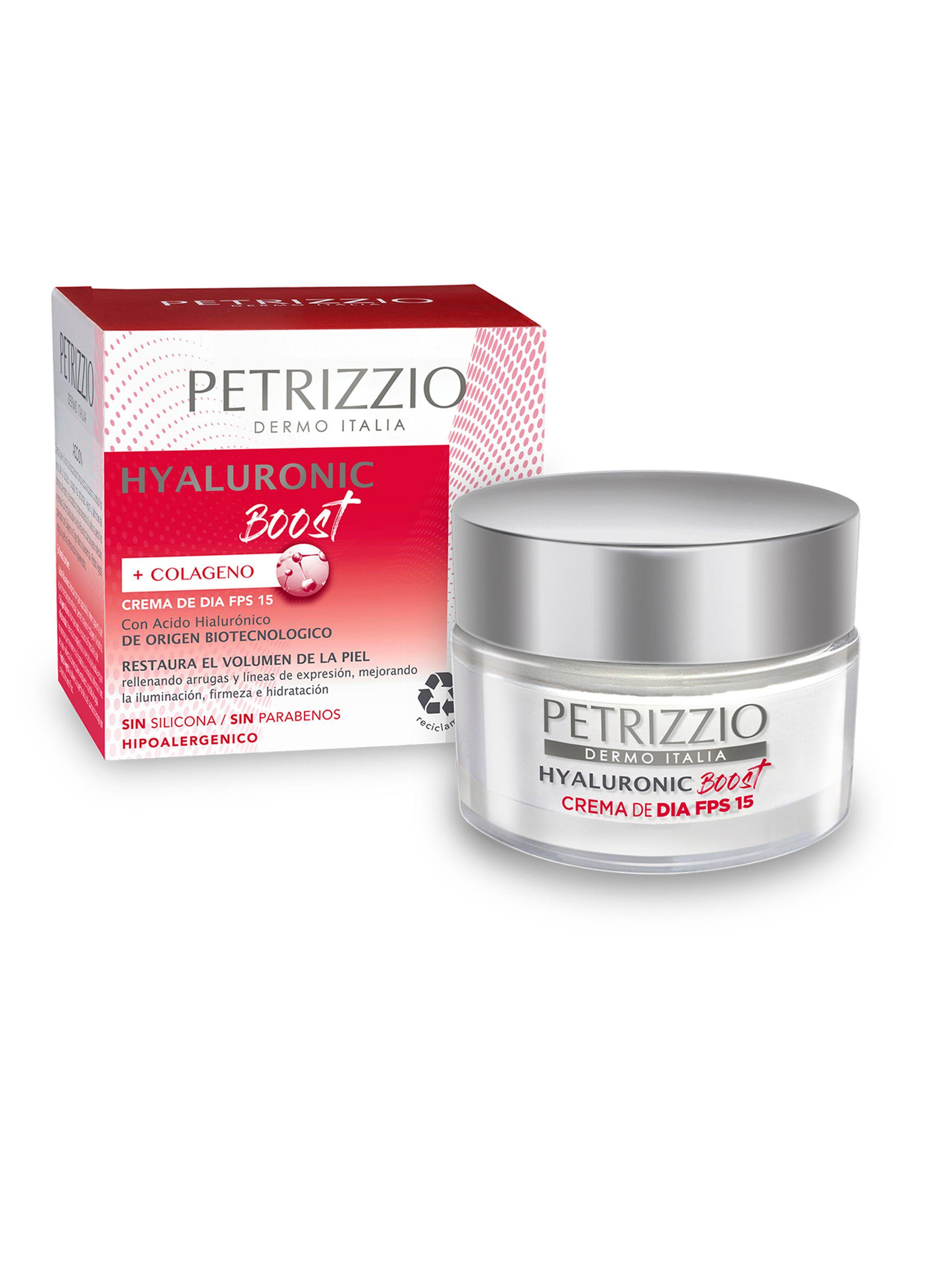 Crema Petrizzio de Día Hyaluronic Boost SPF 15-0