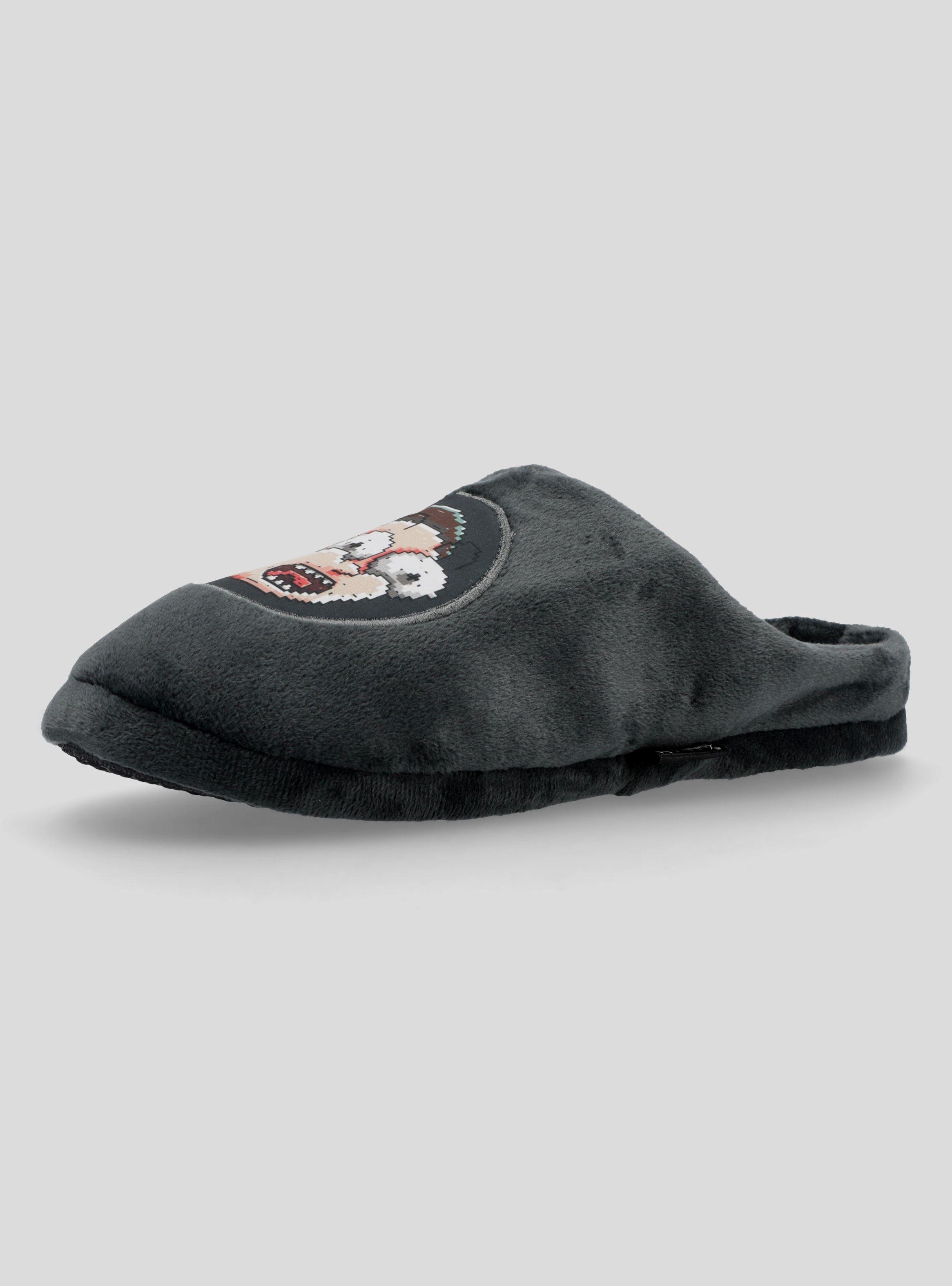 Pantufla Ho Gray Face-2