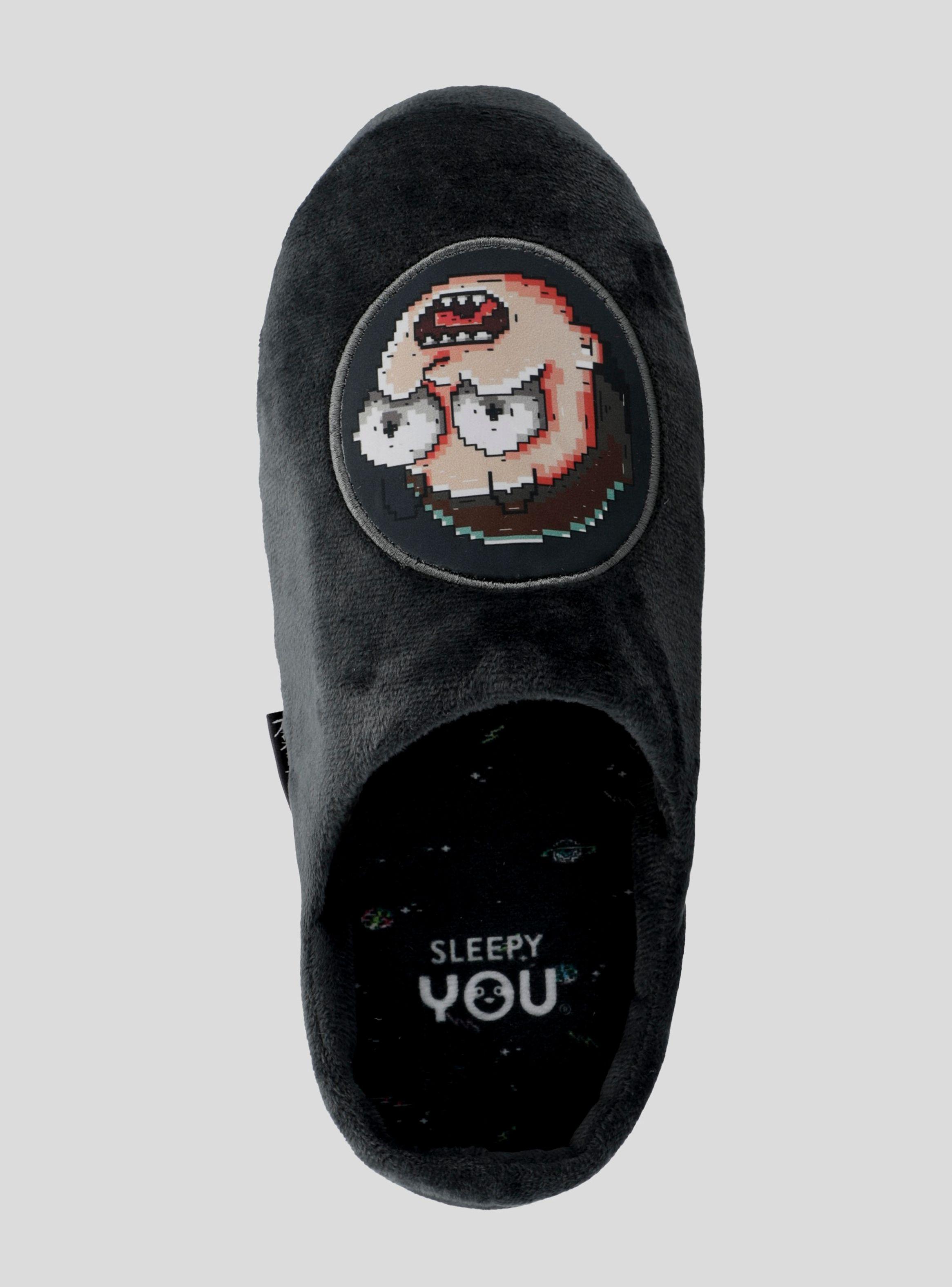 Pantufla Ho Gray Face-0