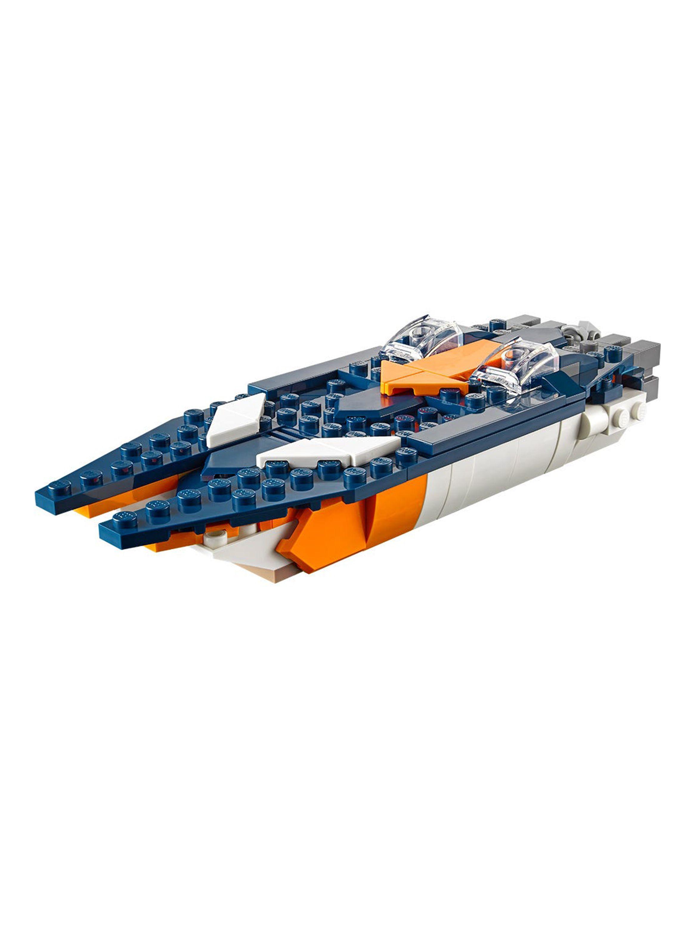 Set de Construcción: Avión Jet Supersónico-3