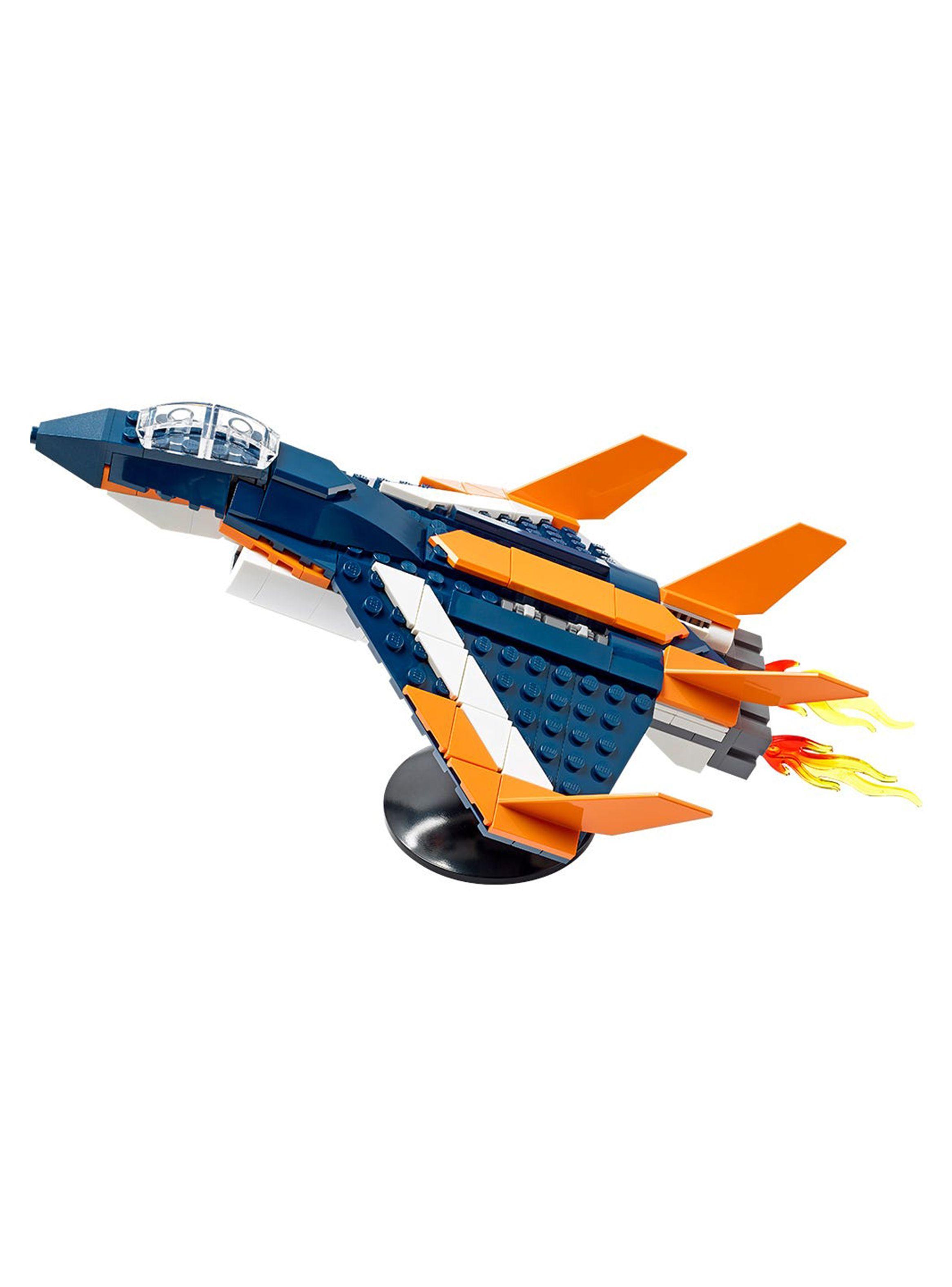 Set de Construcción: Avión Jet Supersónico-1