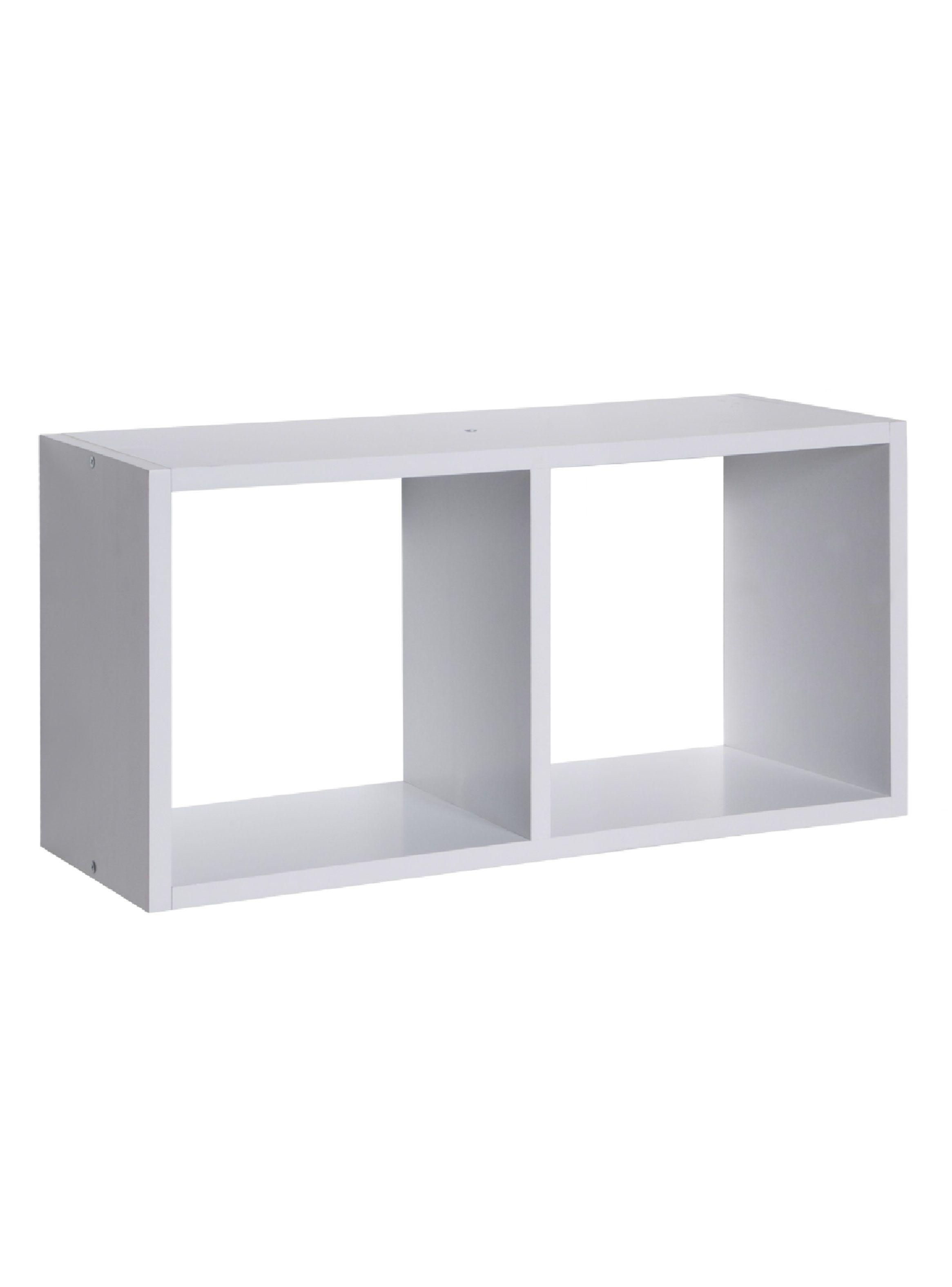 Repisa Serenity Doble Blanco-2