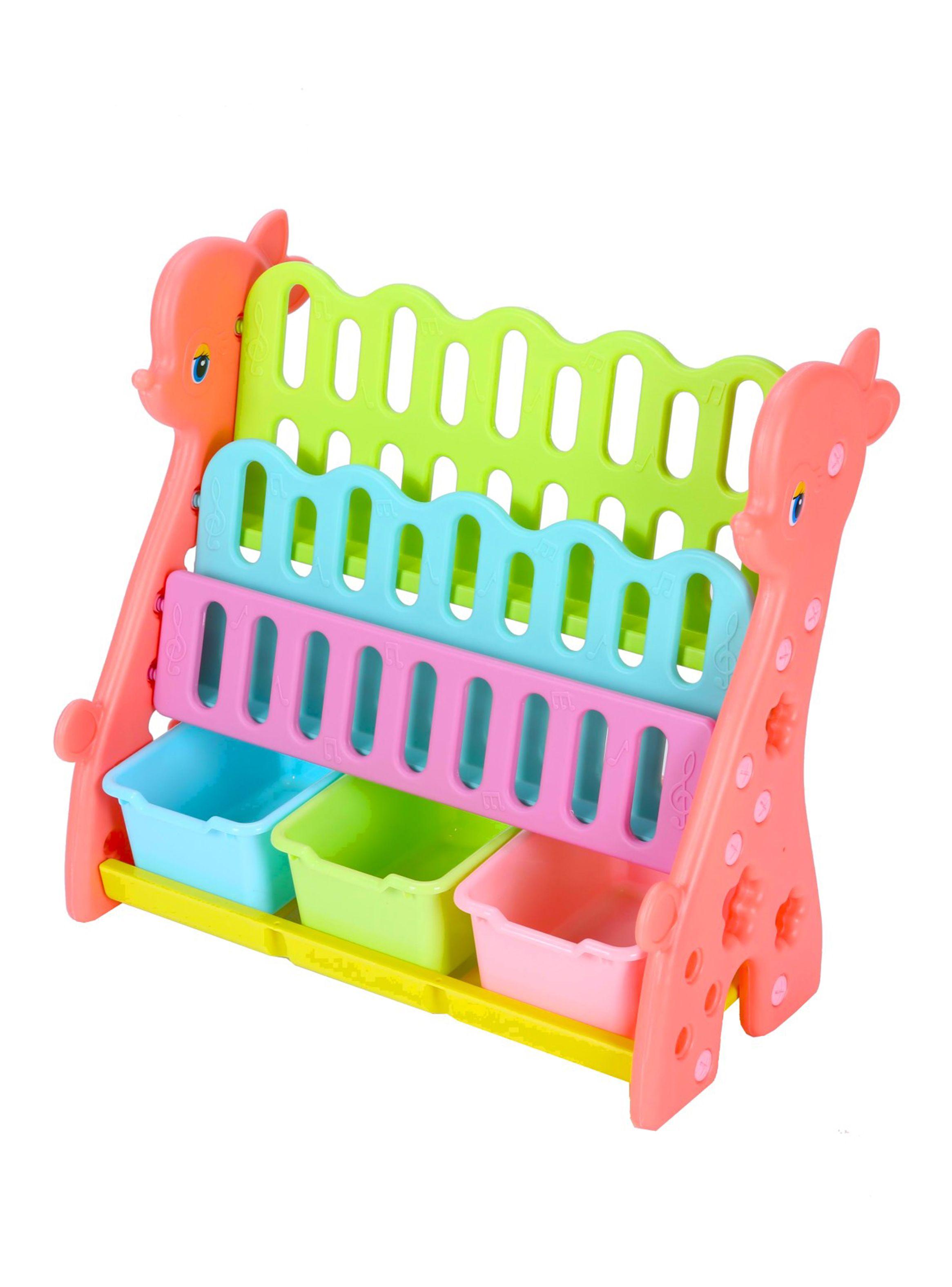 Librero 3 Cajas Sunny Rosado-0