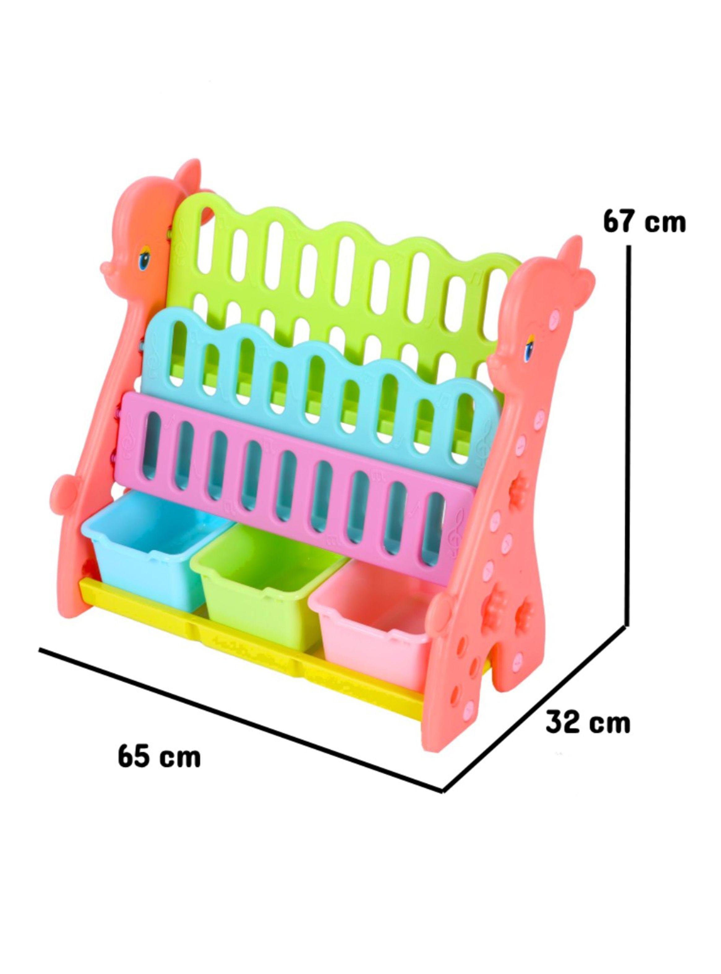 Librero 3 Cajas Sunny Rosado-1