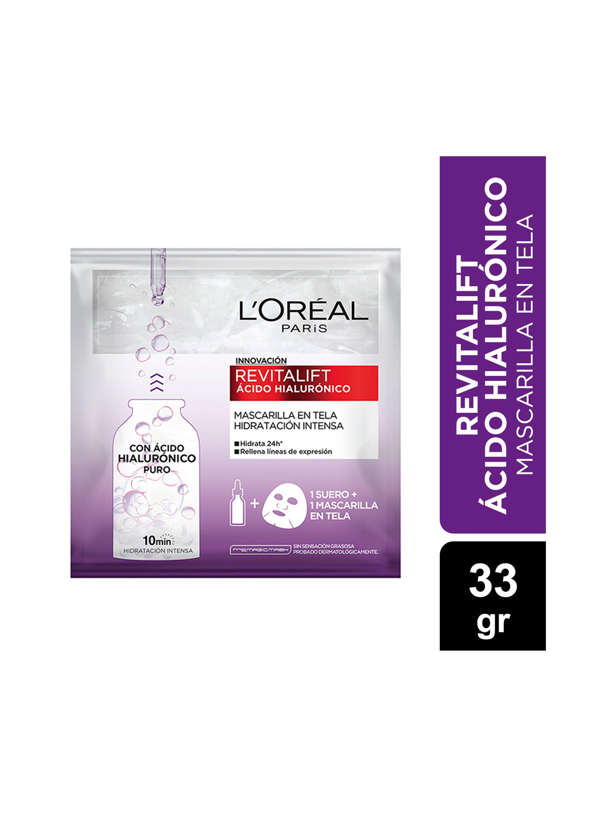 Mascarilla Dermo Expertise L'Oréal Paris Revitalift Ácido Hialuronico-0