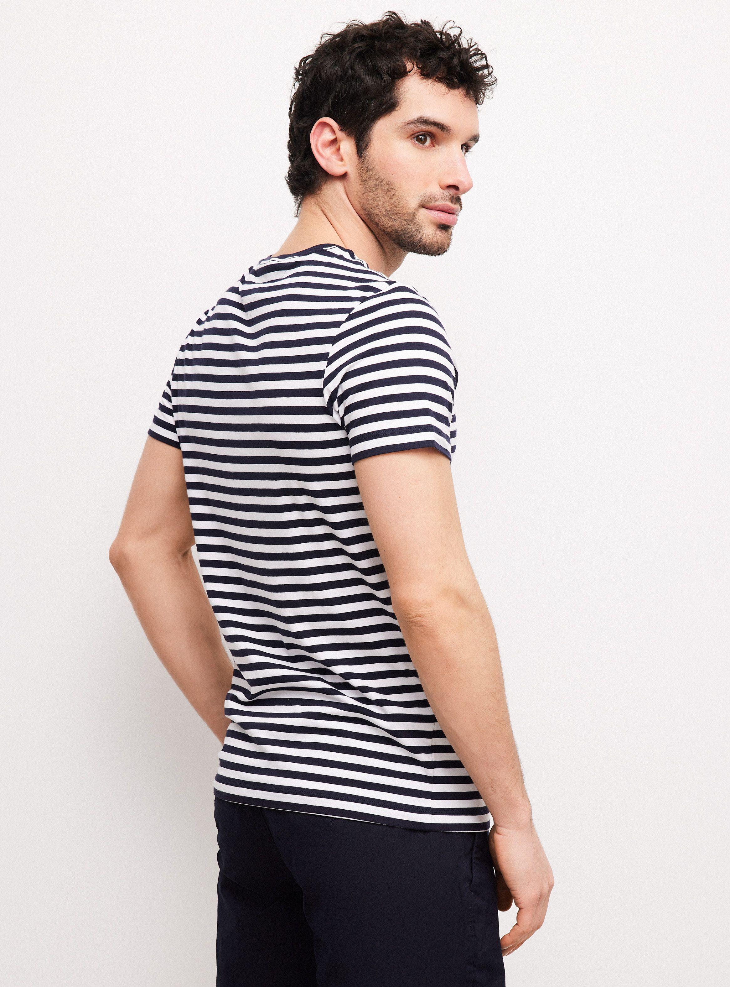 Polera Extra Slim Fit Rayas-1