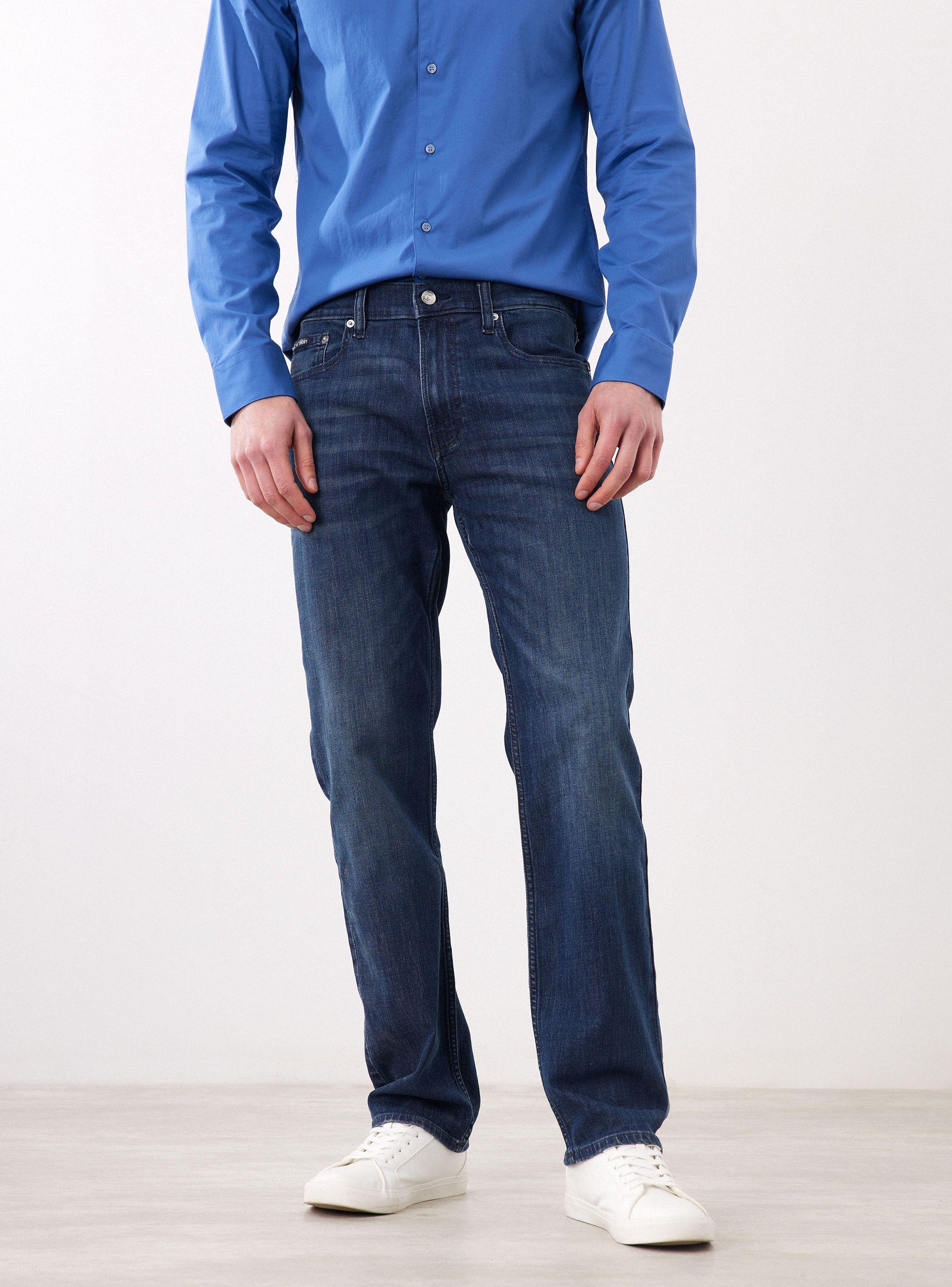 Jeans Calce Recto Lavado-0