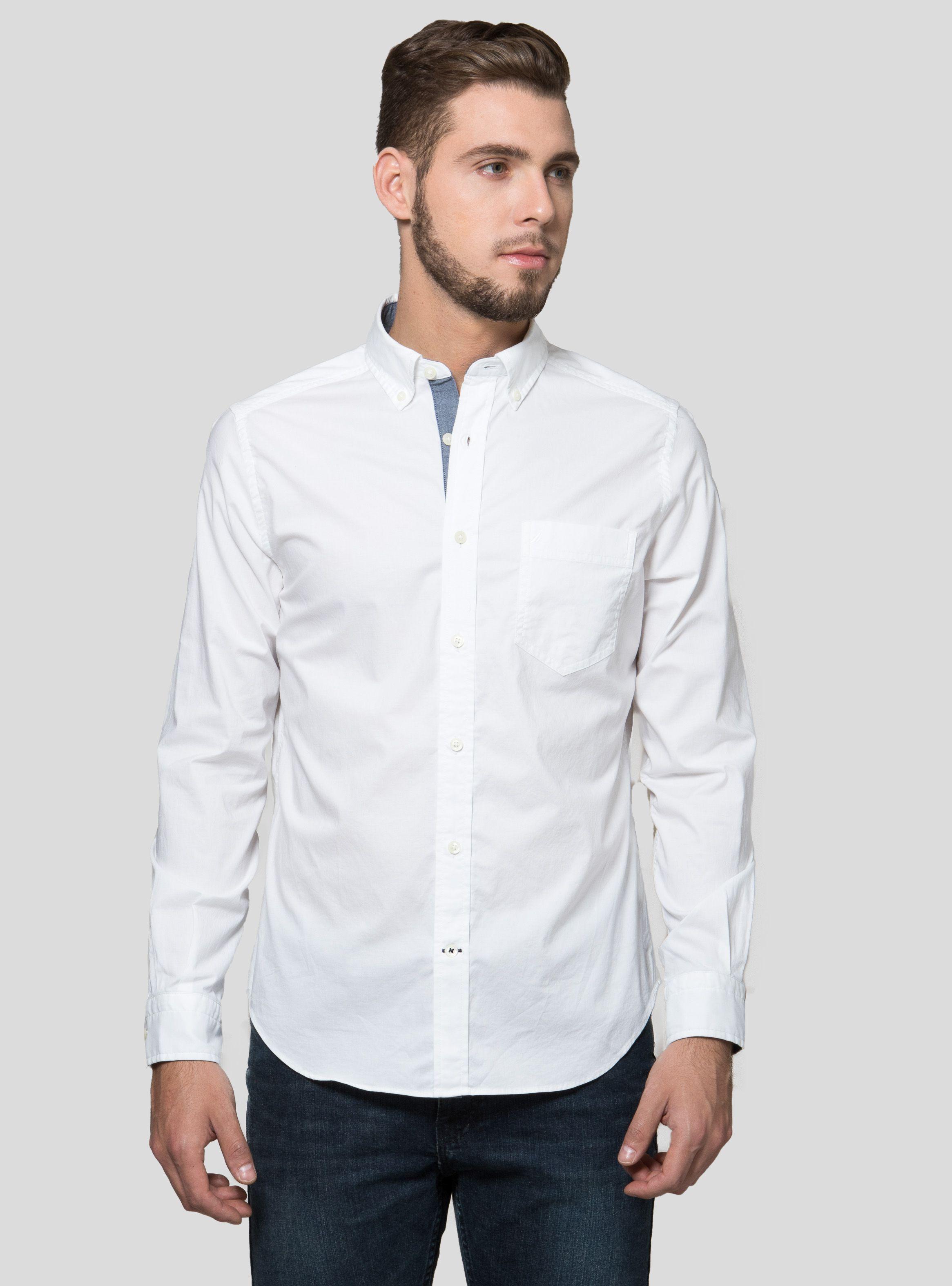 Camisa Nautica Manga Larga Formal Nautica-0