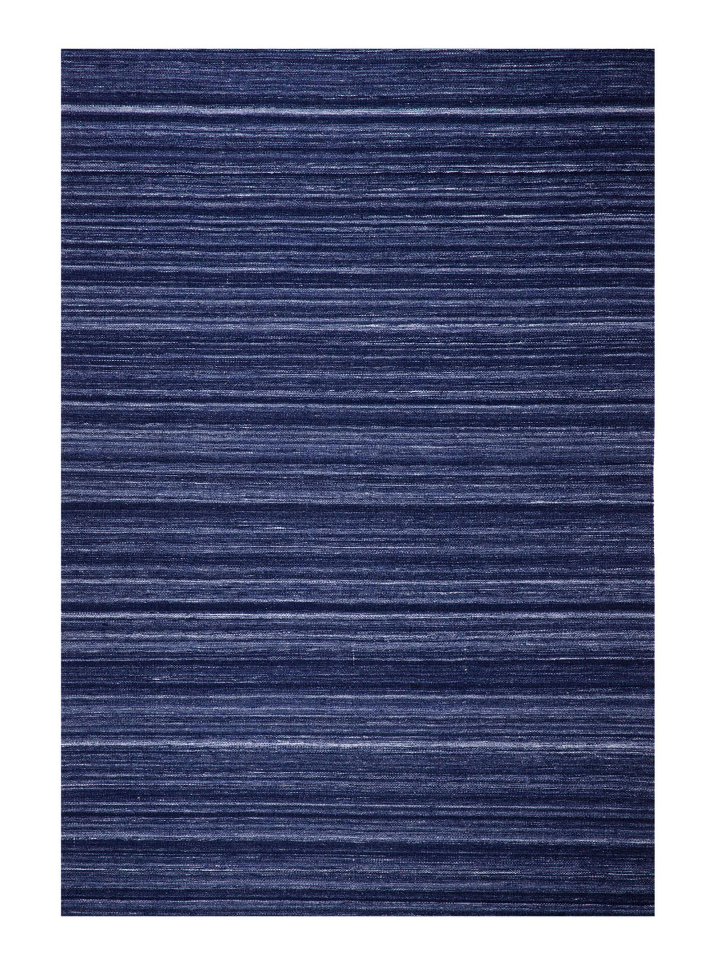 Alfombra Eco Plain Azul 160x230 cm-0