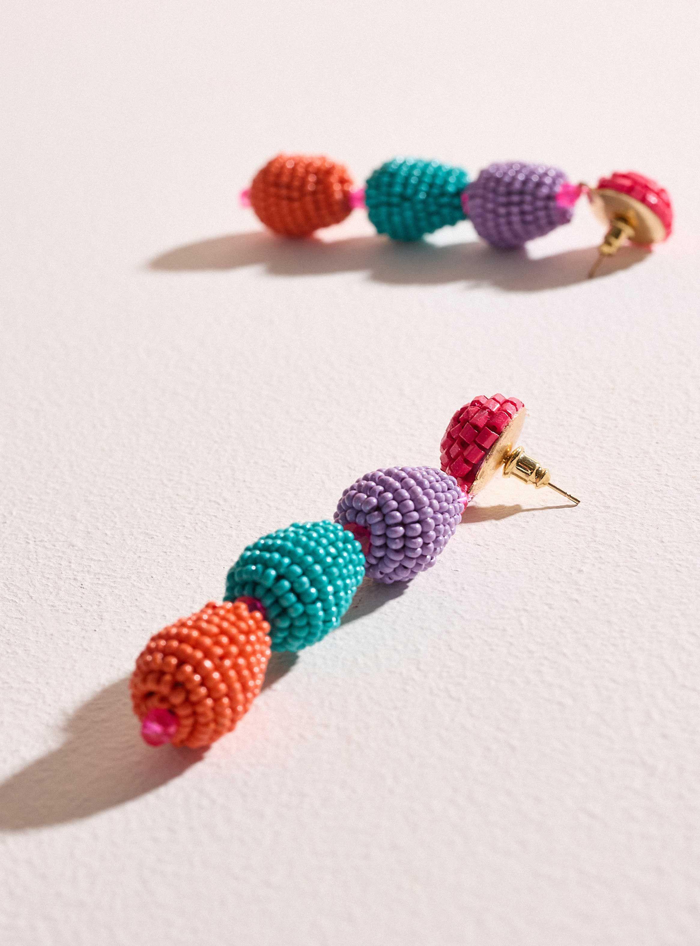 Aros Modelo Borlas Color-3