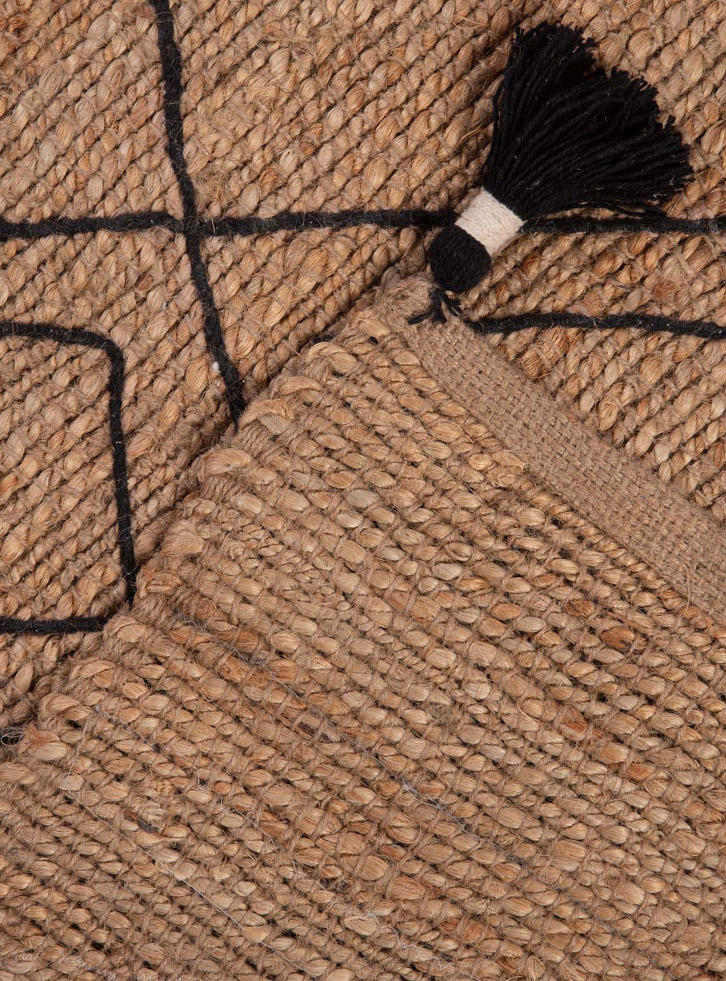 Alfombra Yute Ethnic Natural 190x290 cm-2