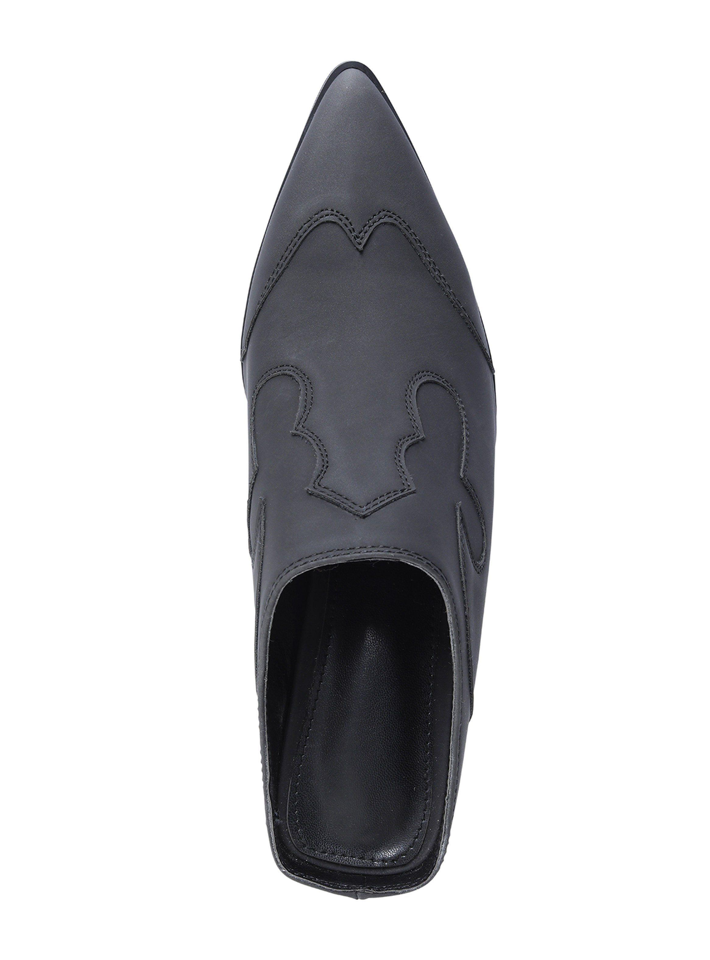 Zapato Casual Detalle Costura Slip On Mujer-2