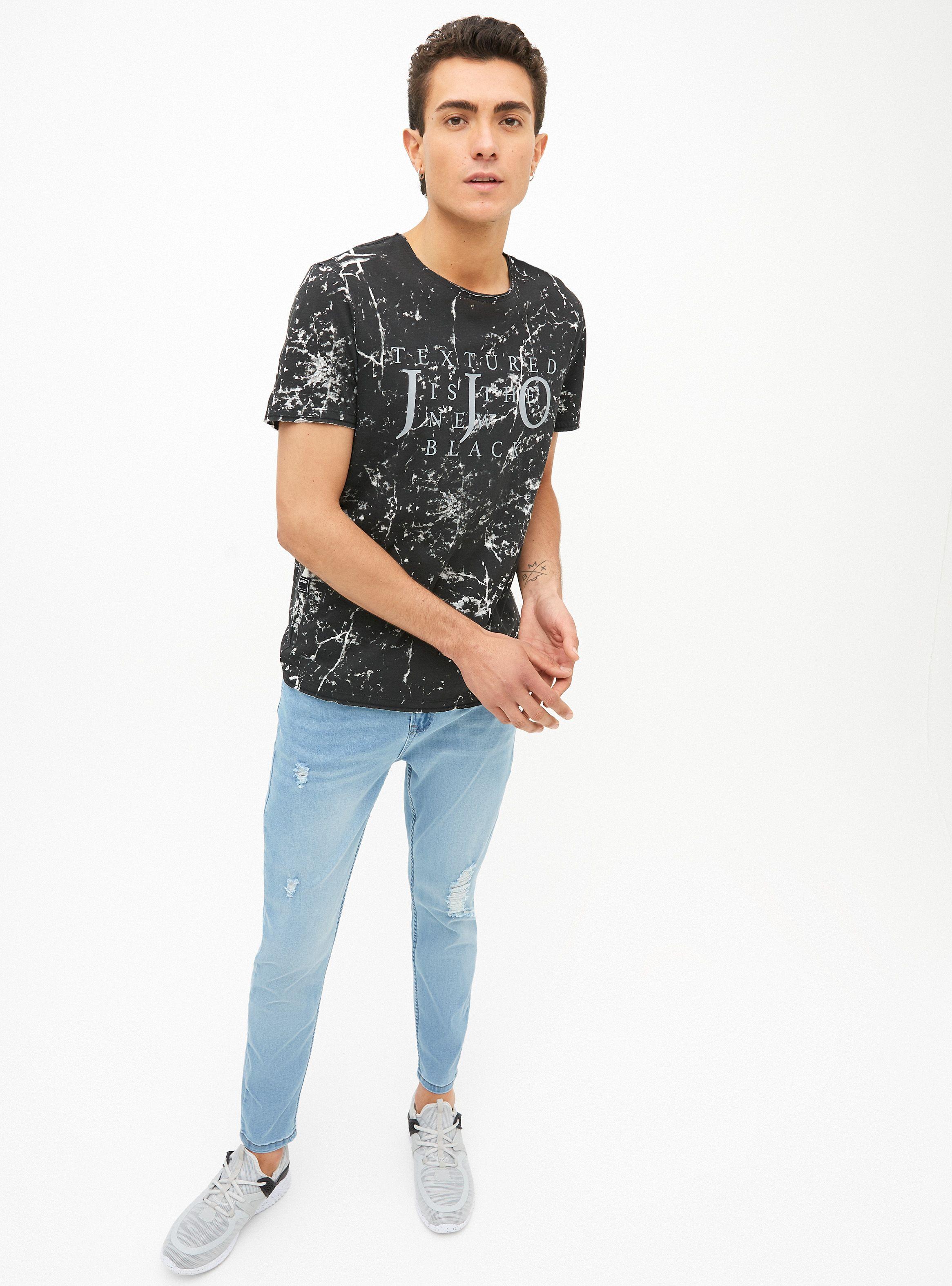 Polera JJO Manga Corta Print Micro Diseño-3