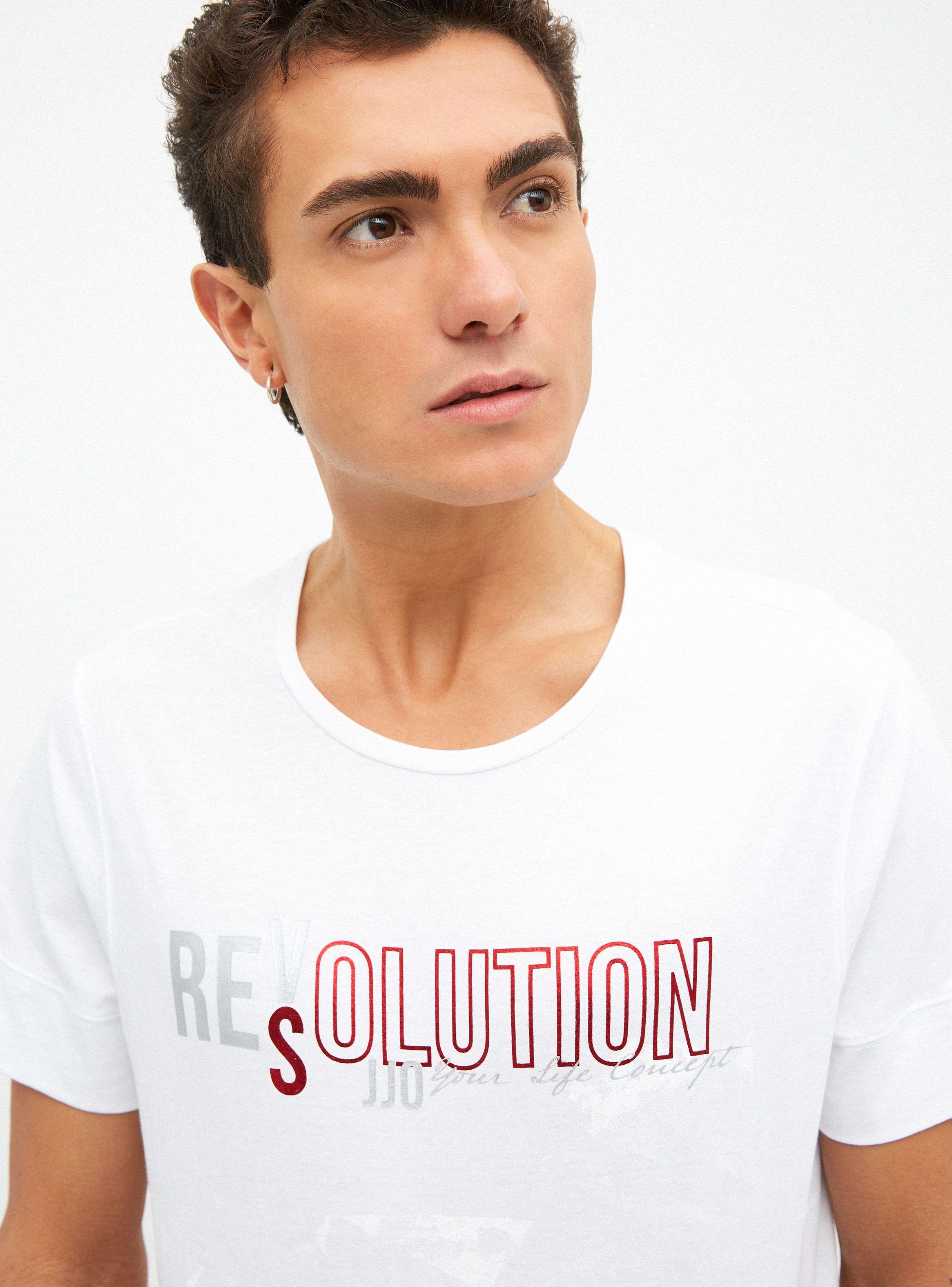 Polera Medio Full Texto Foil JJO-2