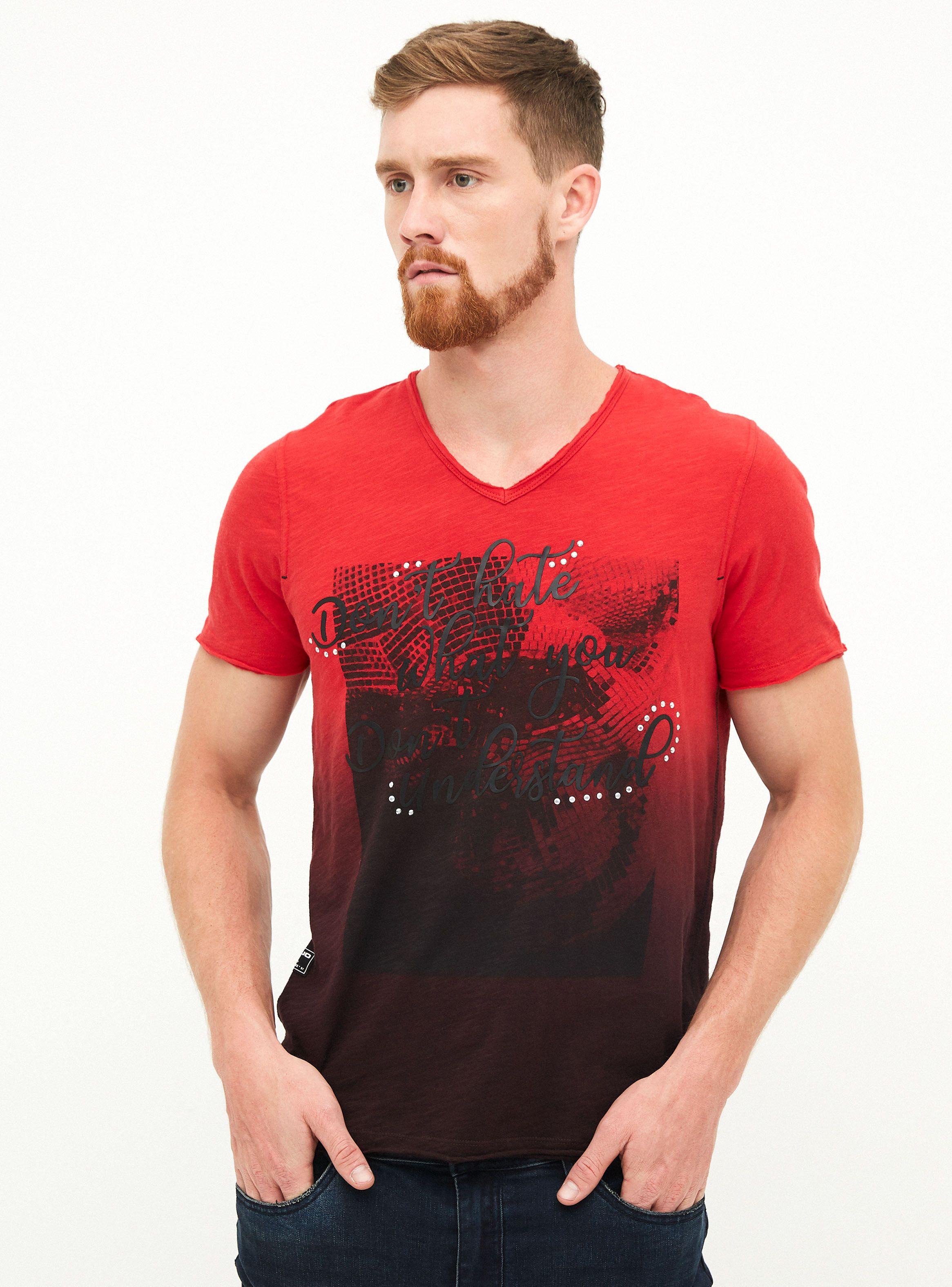 Polera Dip Dye Aplicación Tachas JJO-0