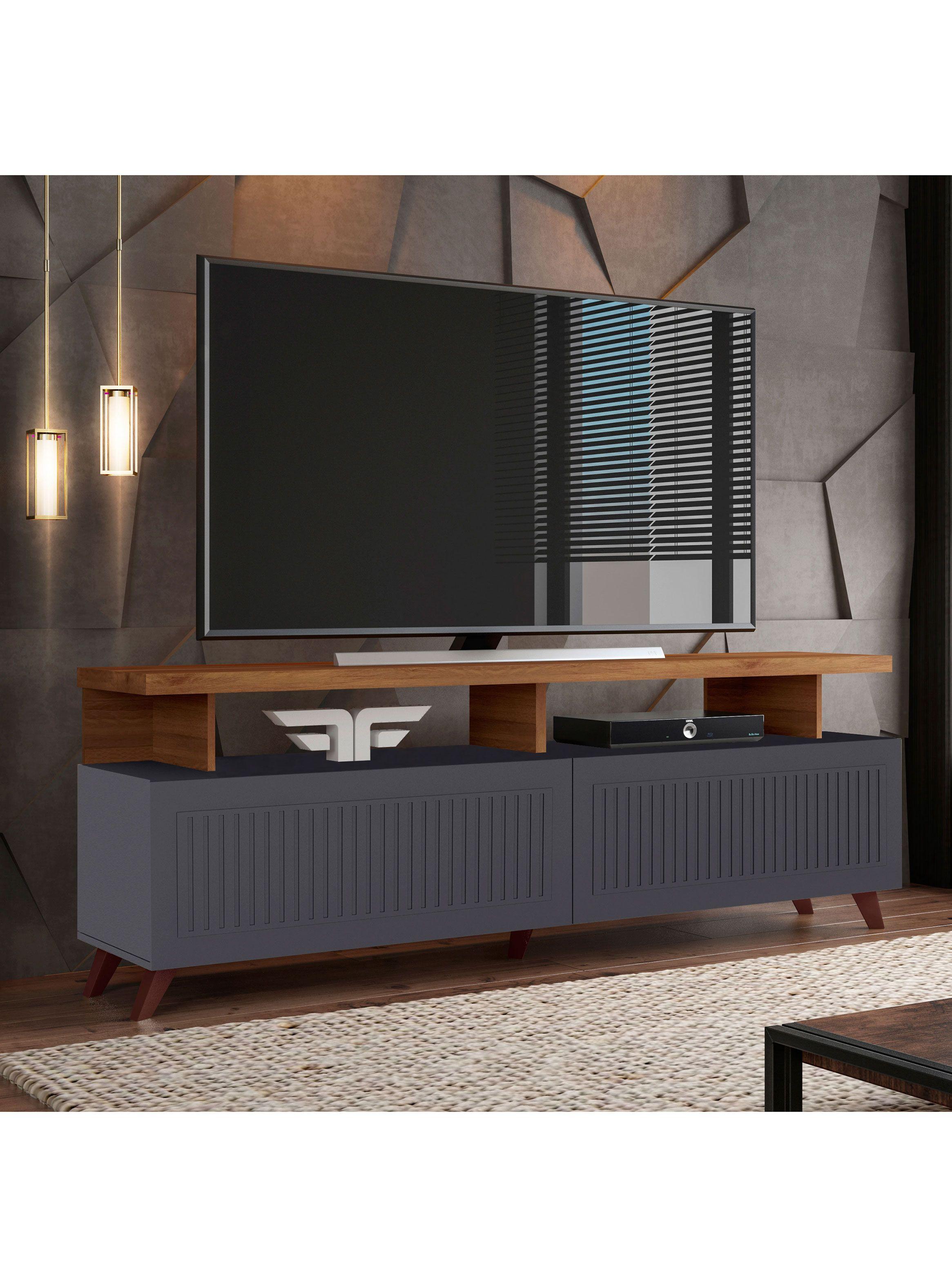 Rack Tv Londres Grafito Mate-4