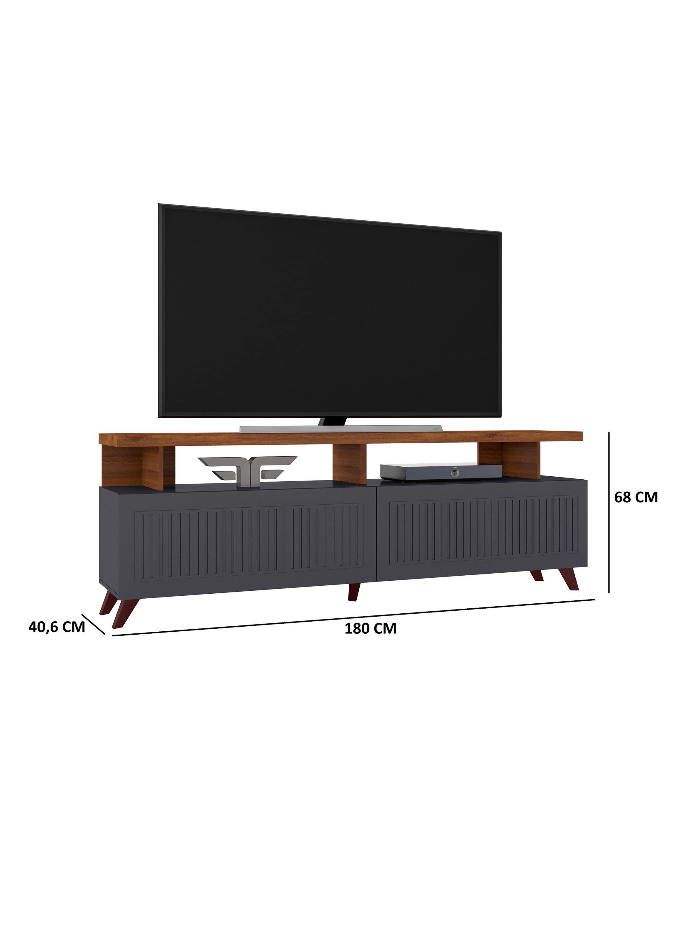 Rack Tv Londres Grafito Mate-1