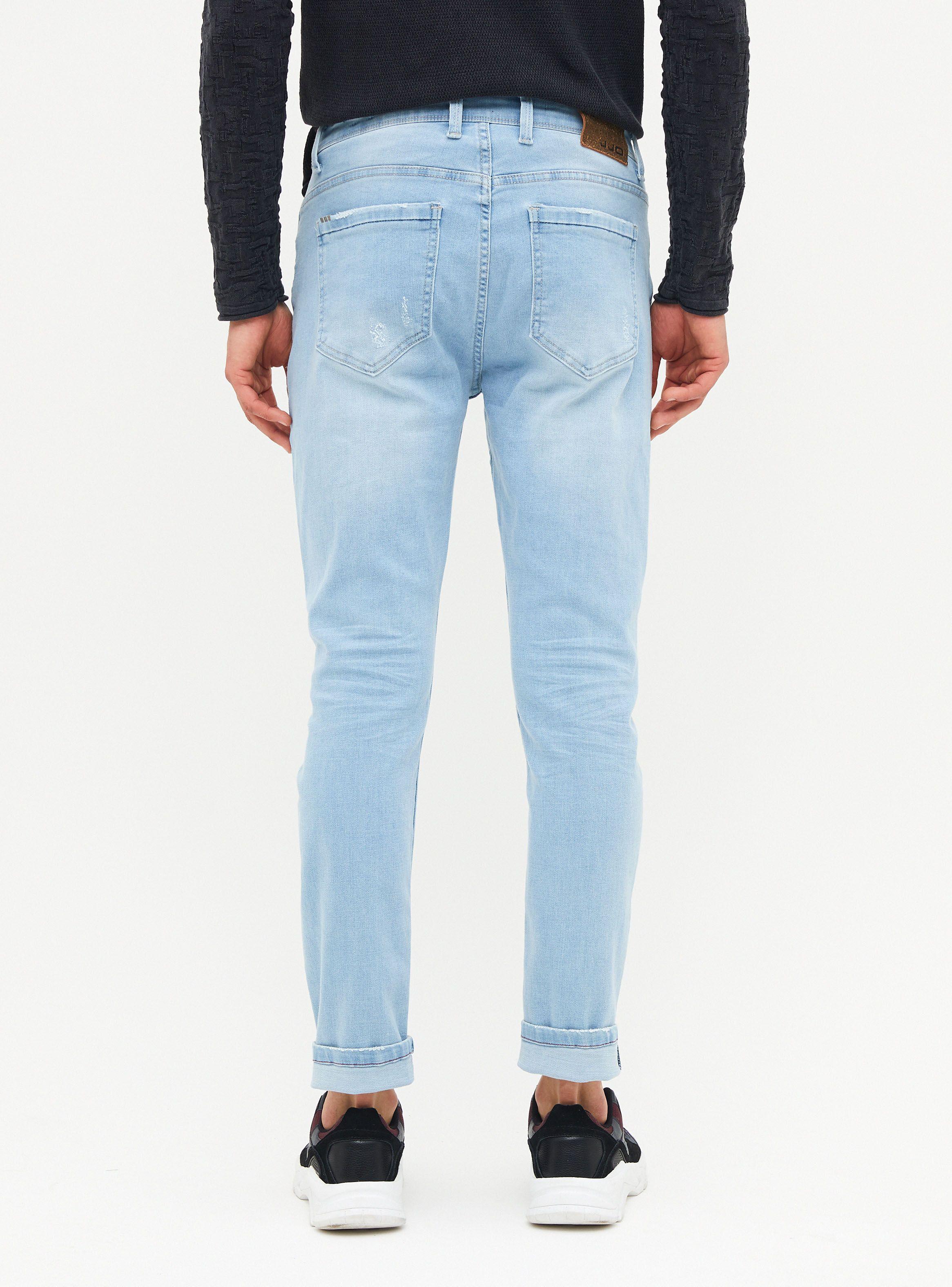 Jeans Skinny Mini Roturas Parche JJO-1