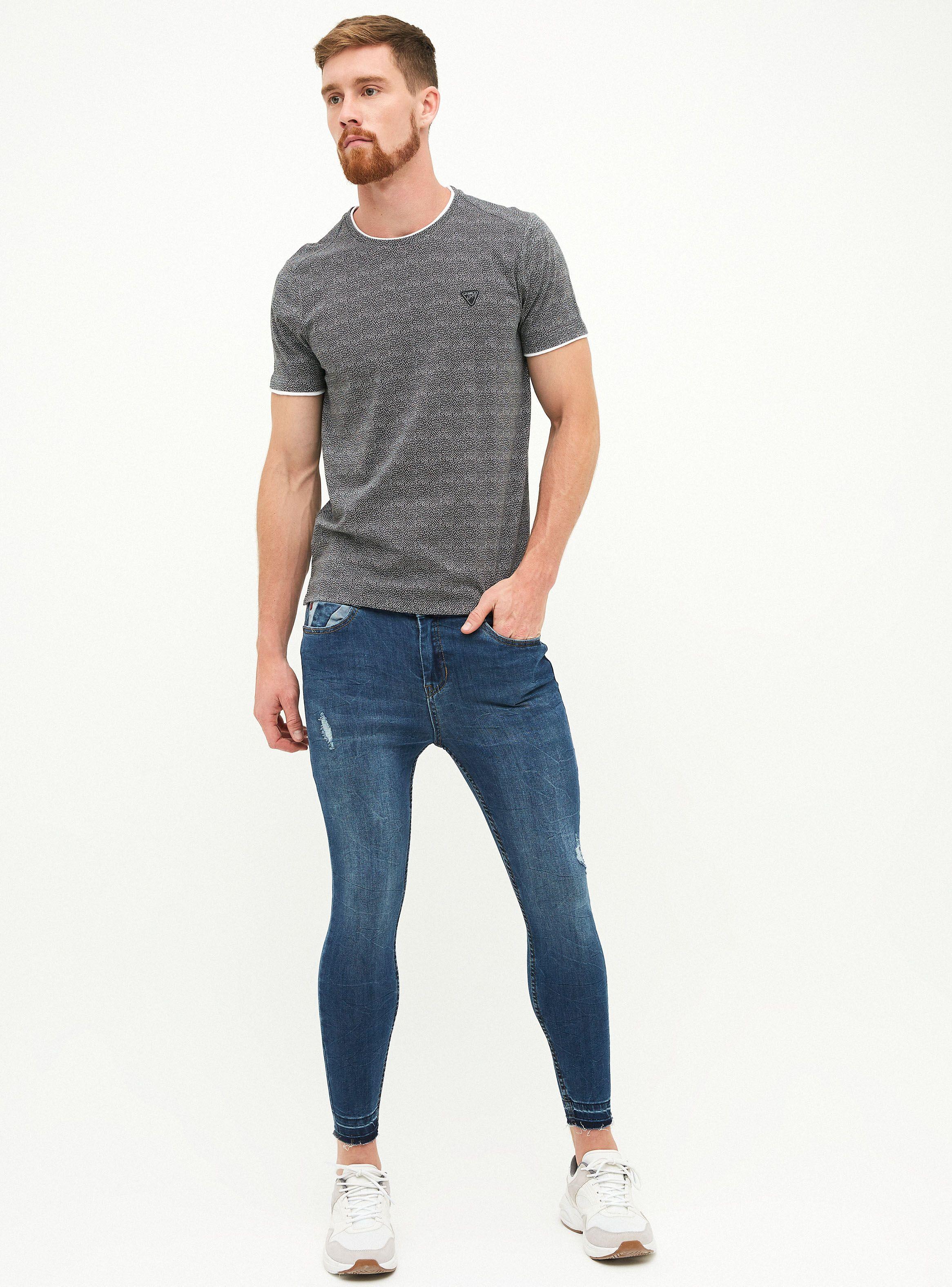 Jeans Spray On Cropped JJO-3