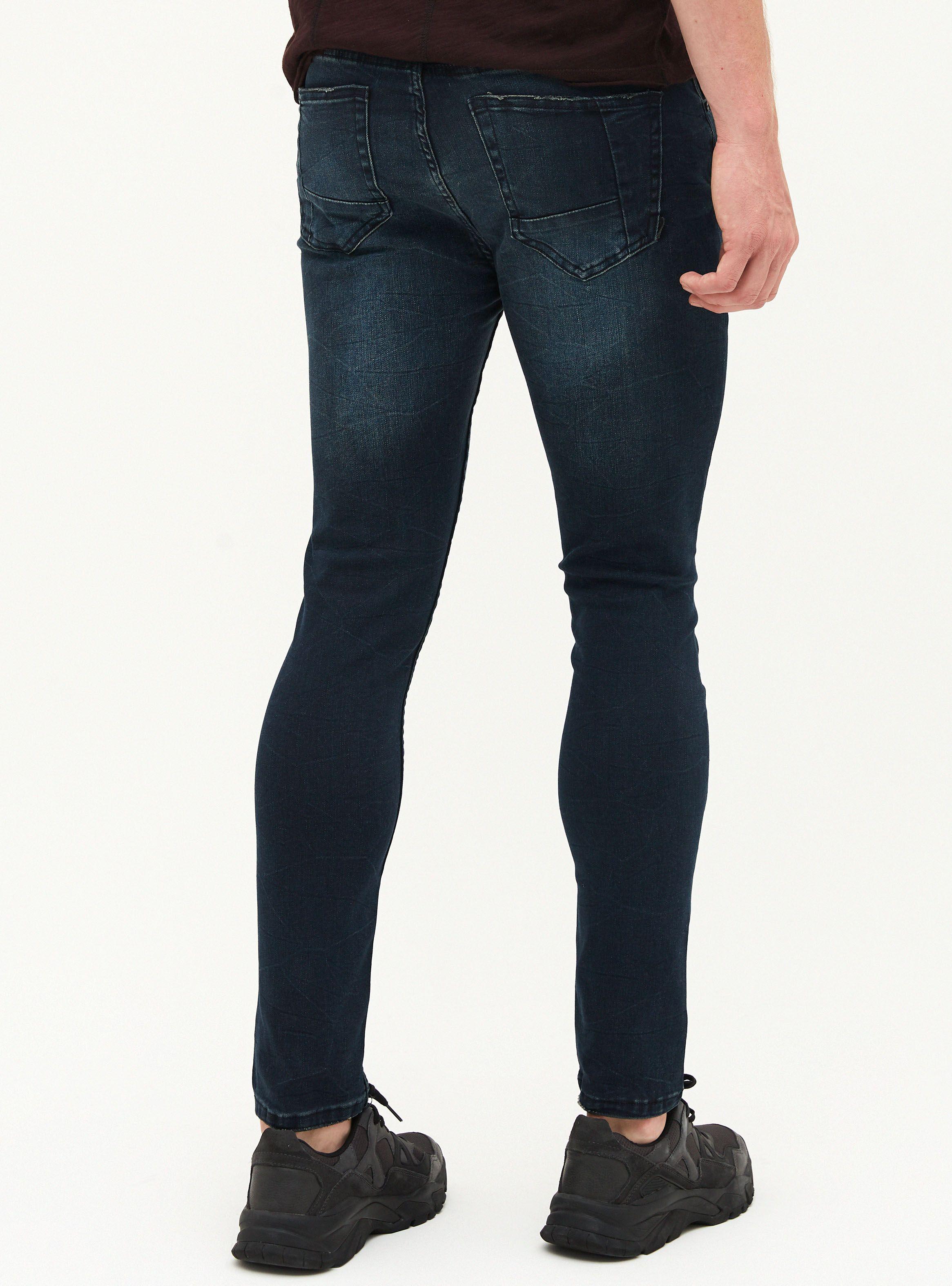 Jeans Súper Skinny Fit Craquelado JJO-1