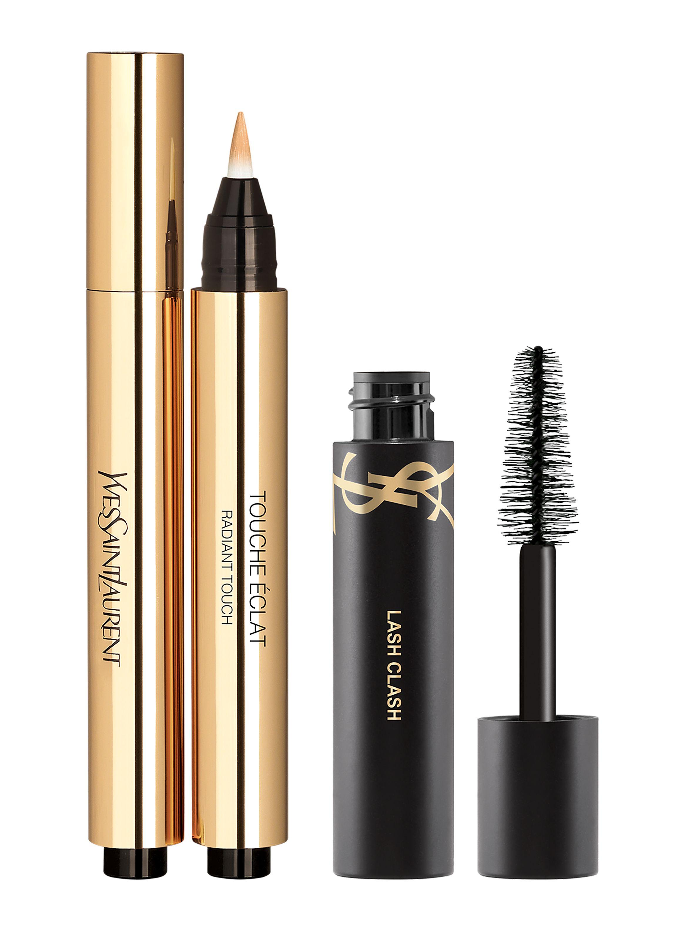 Set Touche Eclat 02 + Mini Máscara De Pestañas Lash Clash Yves Saint Laurent-1